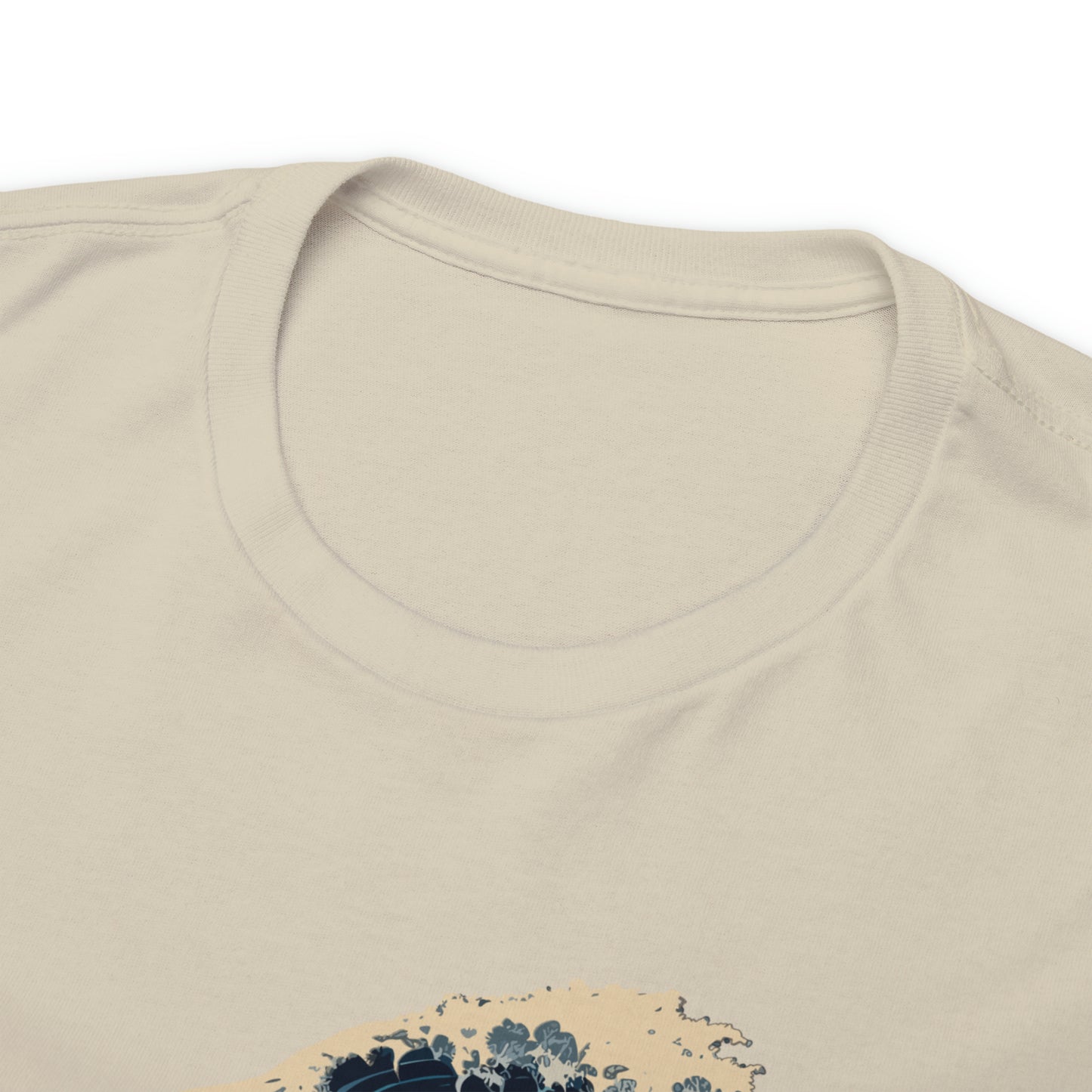 HOKUSAI WAVE Unisex Heavy Cotton Tee