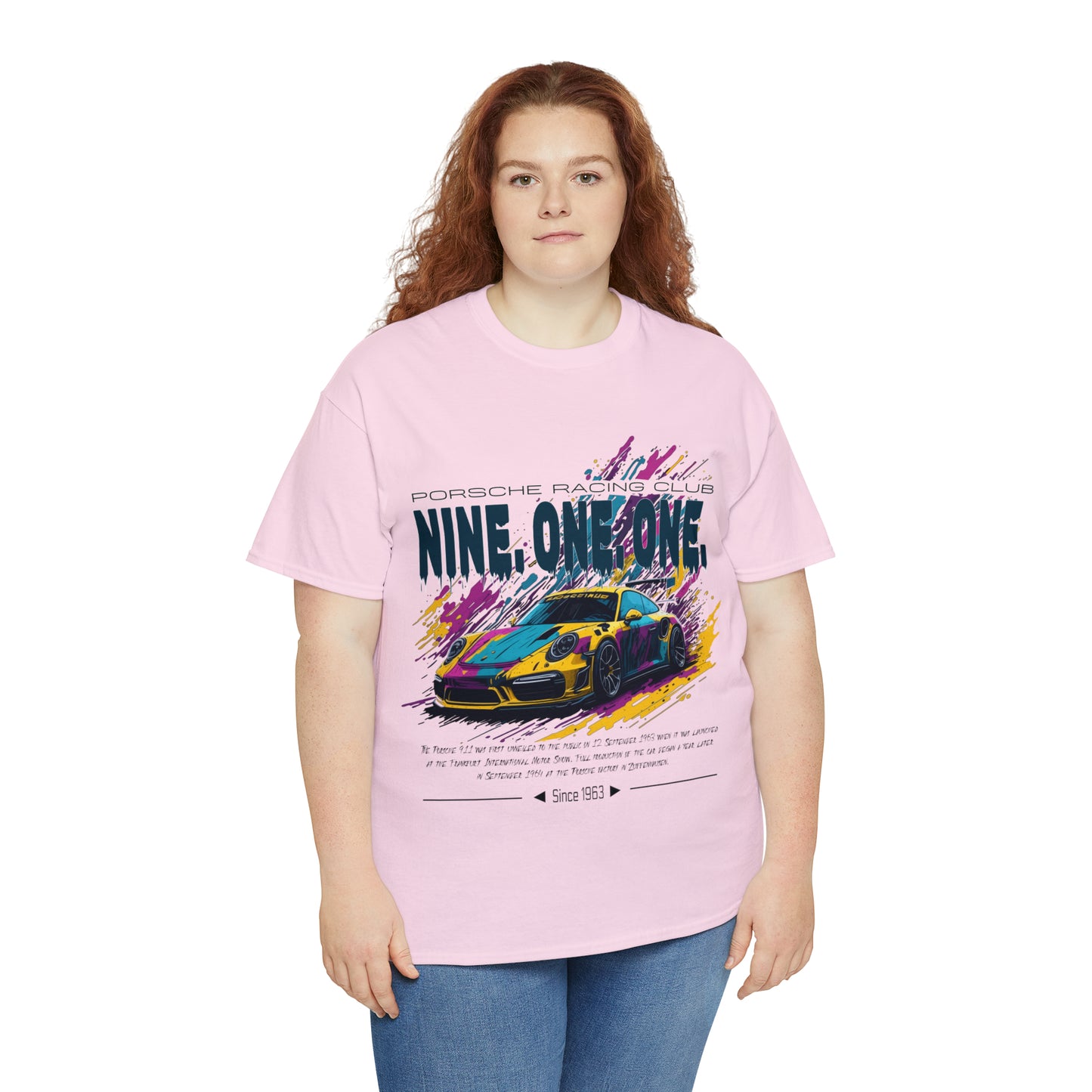 NINE ONE ONE Unisex Heavy Cotton Tee