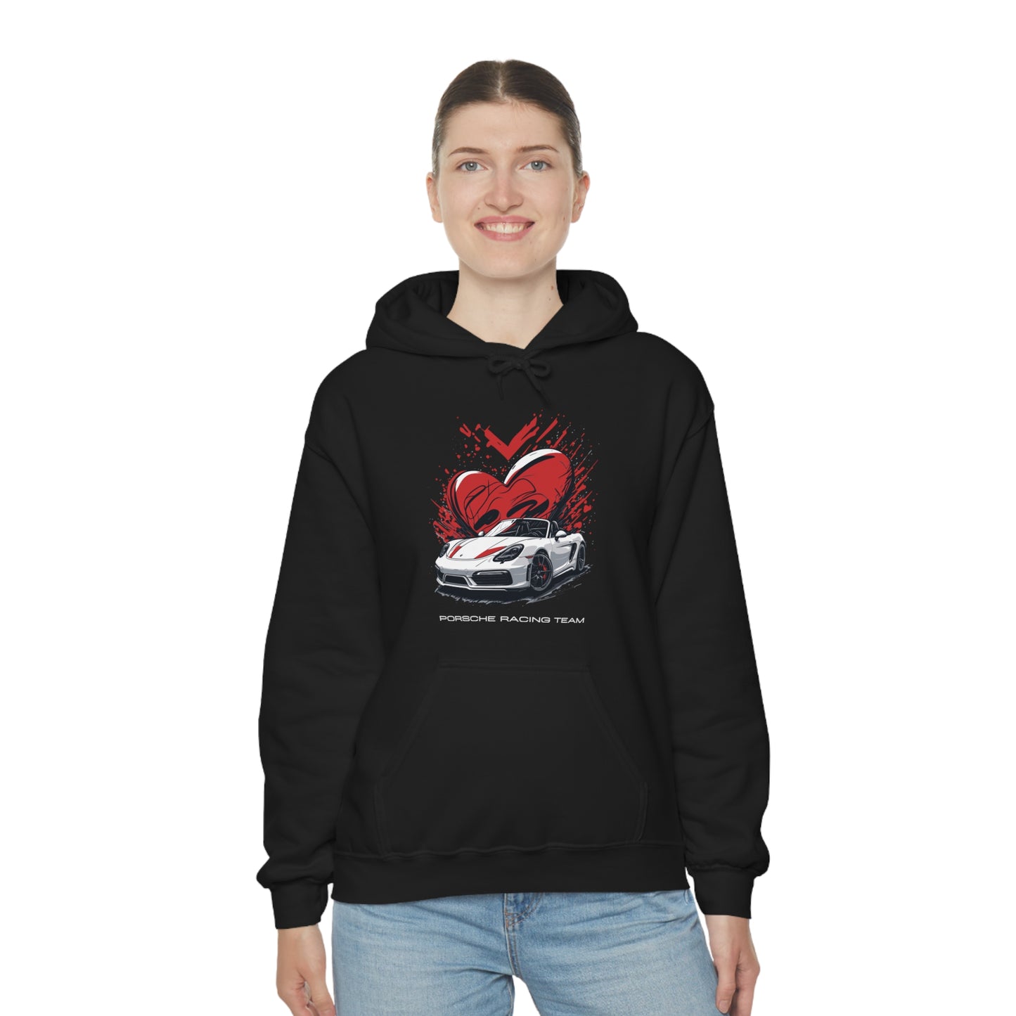 HEART Unisex Heavy Blend™ Hooded Sweatshirt