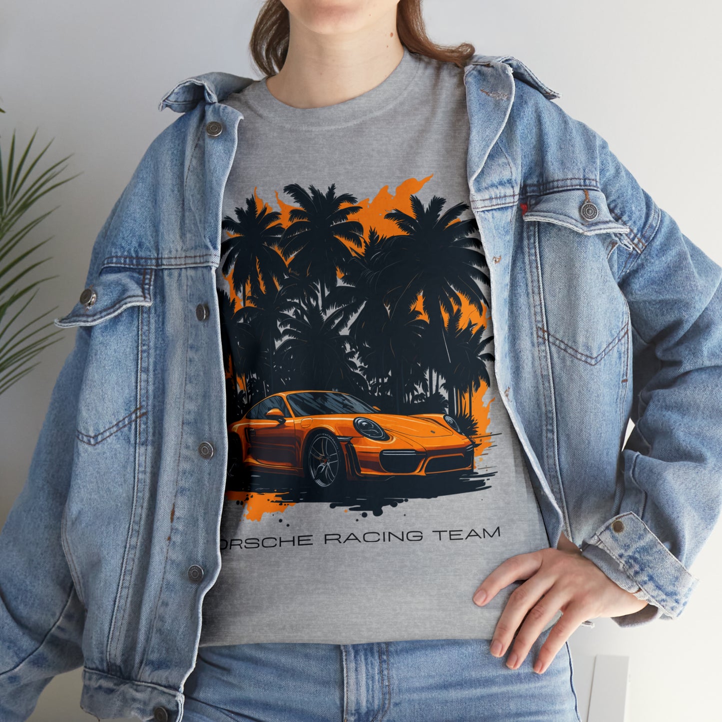 ORANGE PALMS Unisex Heavy Cotton Tee