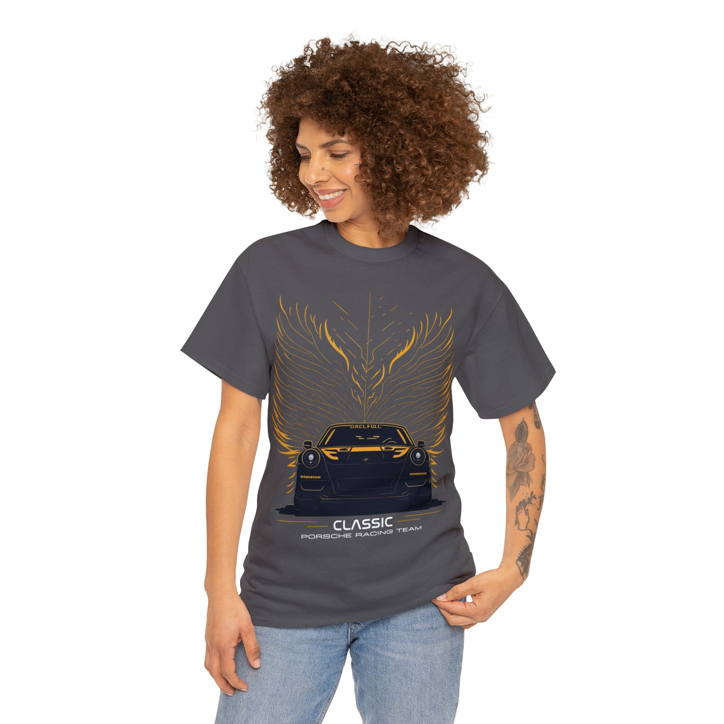 YELLOW WINGS Unisex Heavy Cotton Tee