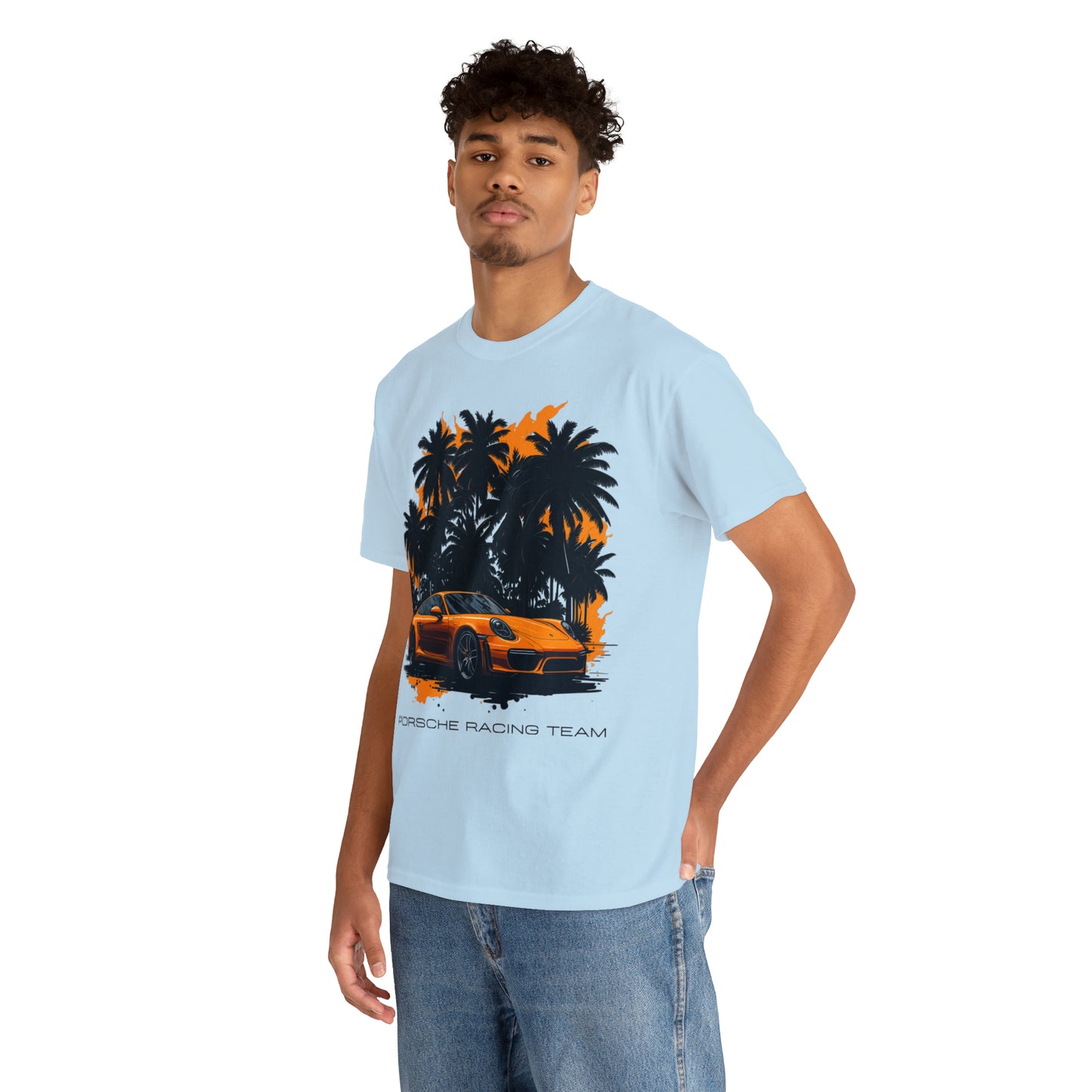 ORANGE PALMS Unisex Heavy Cotton Tee