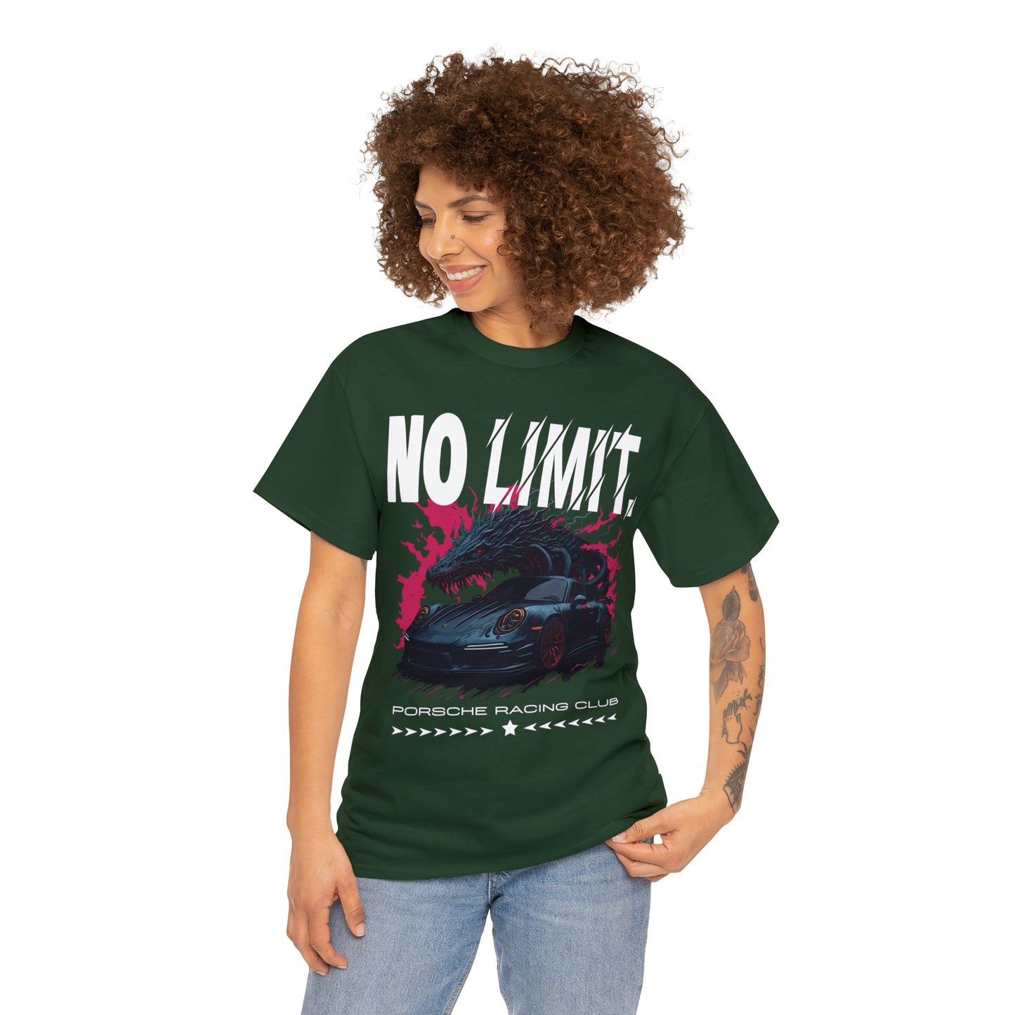 NO LIMIT Unisex Heavy Cotton Tee