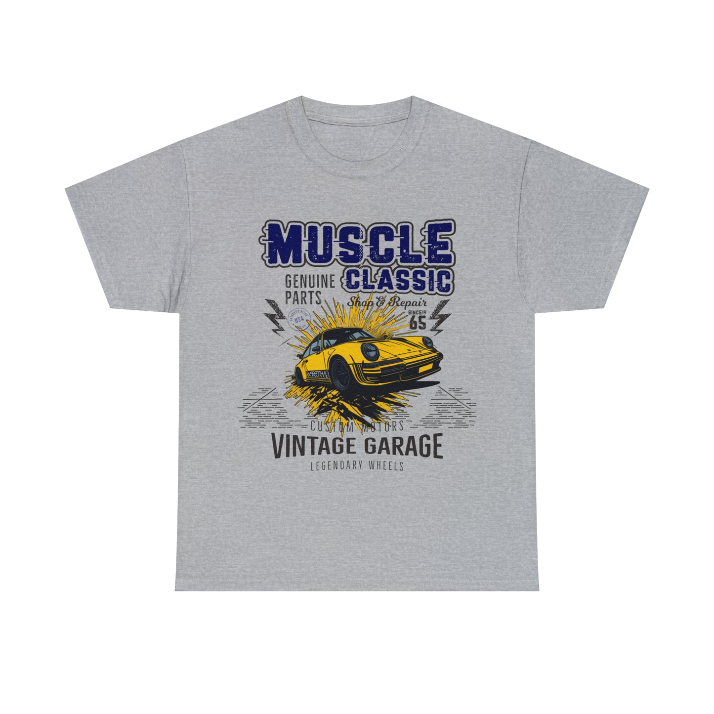 MUSCLE CLASSIC Unisex Heavy Cotton Tee