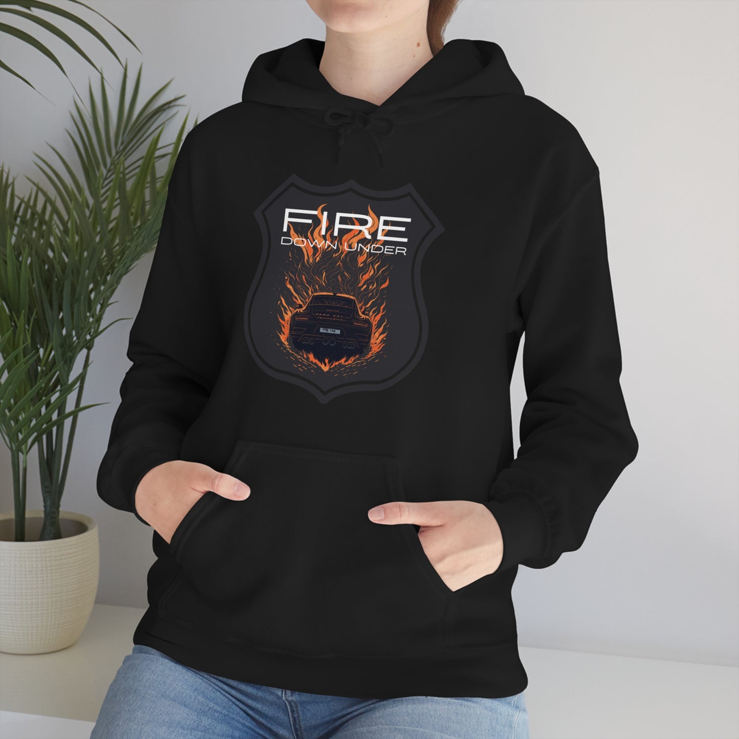 FIRE Unisex Heavy Blend™ Hooded Sweatshirt