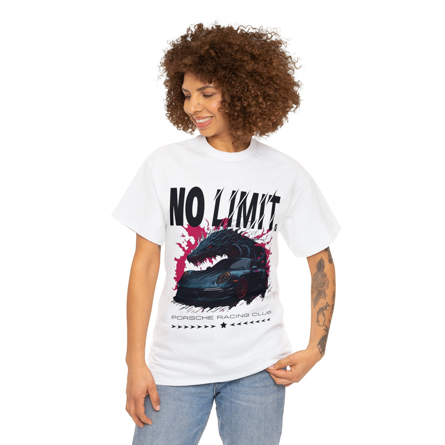 NO LIMIT Unisex Heavy Cotton Tee