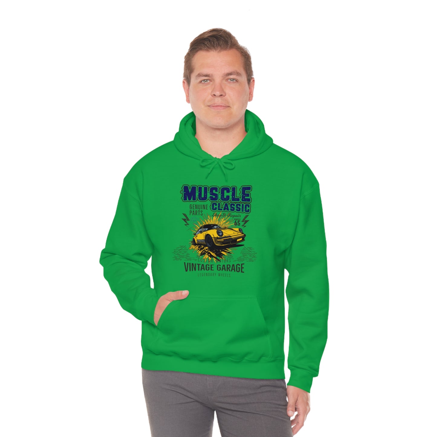 MUSCLE Unisex Heavy Blend™ Hooded Sweatshirt