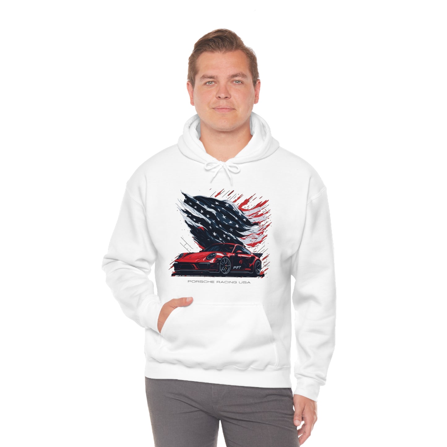 US FLAG Unisex Heavy Blend™ Hooded Sweatshirt