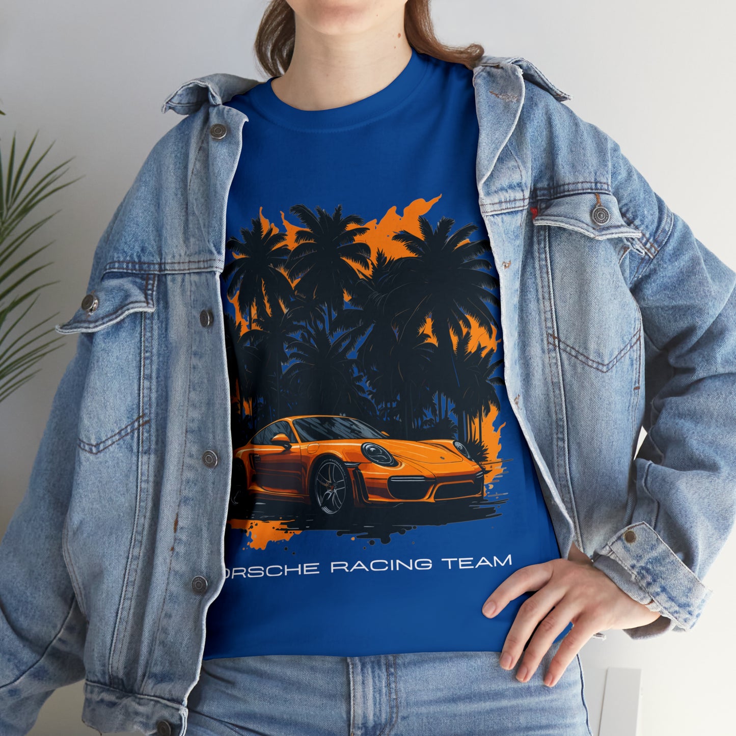 ORANGE PALMS Unisex Heavy Cotton Tee