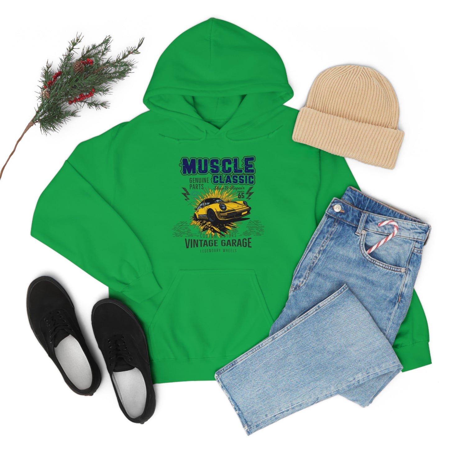 MUSCLE Unisex Heavy Blend™ Hooded Sweatshirt