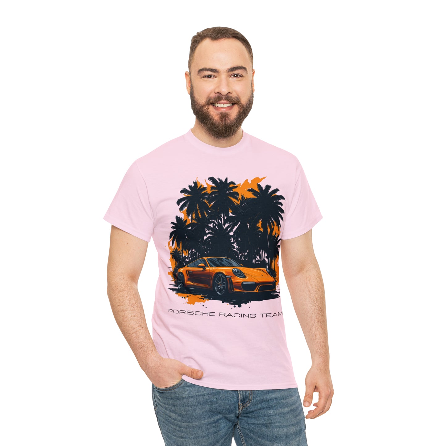 ORANGE PALMS Unisex Heavy Cotton Tee