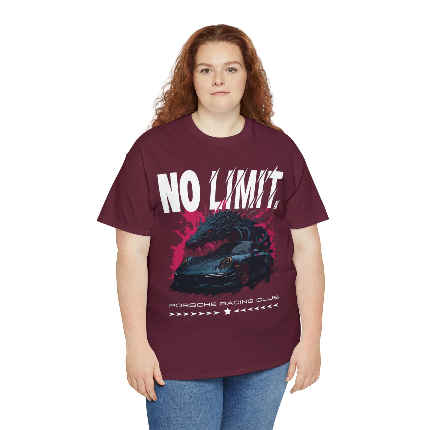 NO LIMIT Unisex Heavy Cotton Tee