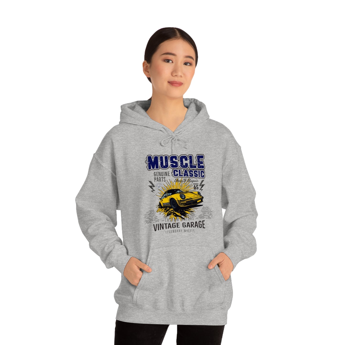 MUSCLE Unisex Heavy Blend™ Hooded Sweatshirt