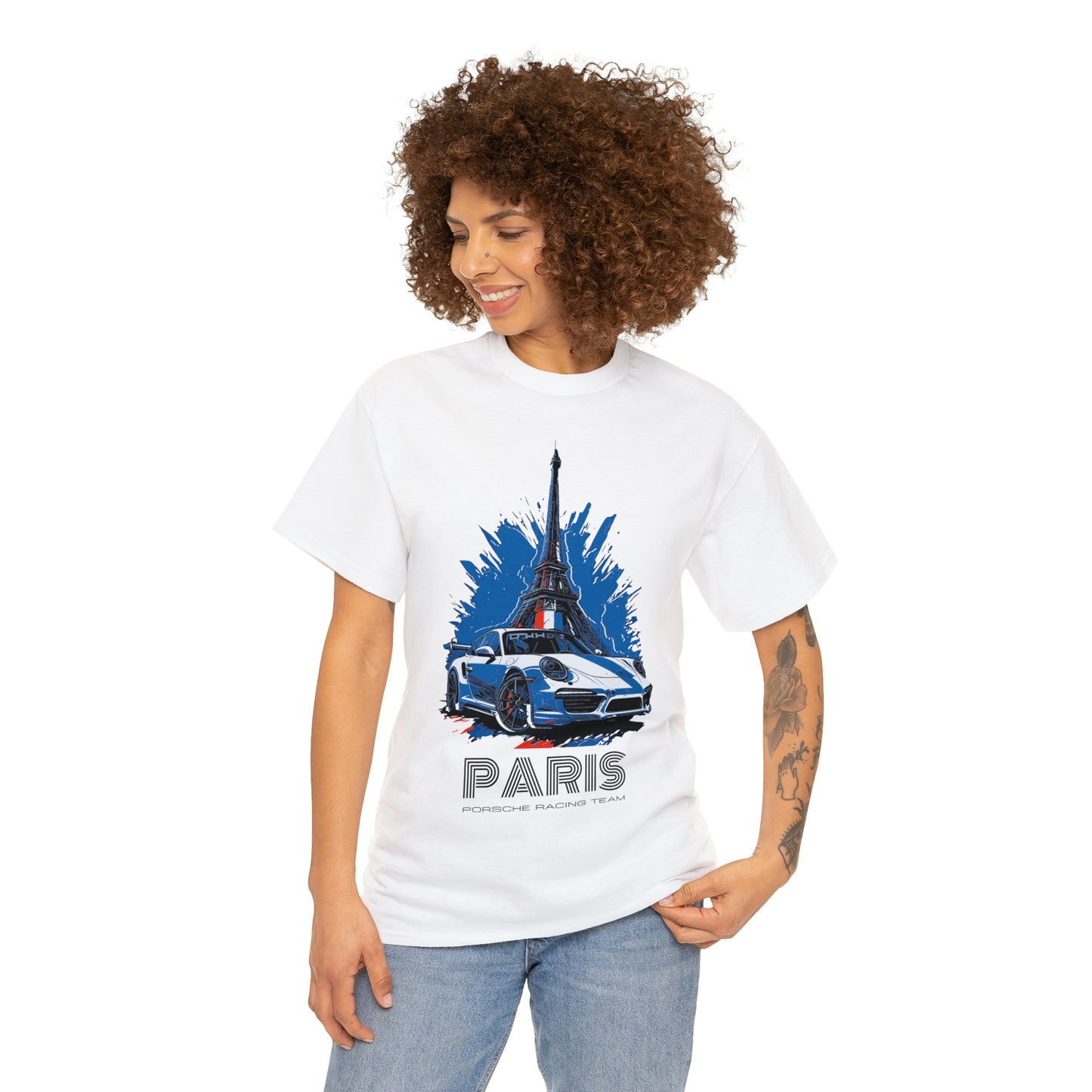 PARIS Unisex Heavy Cotton Tee