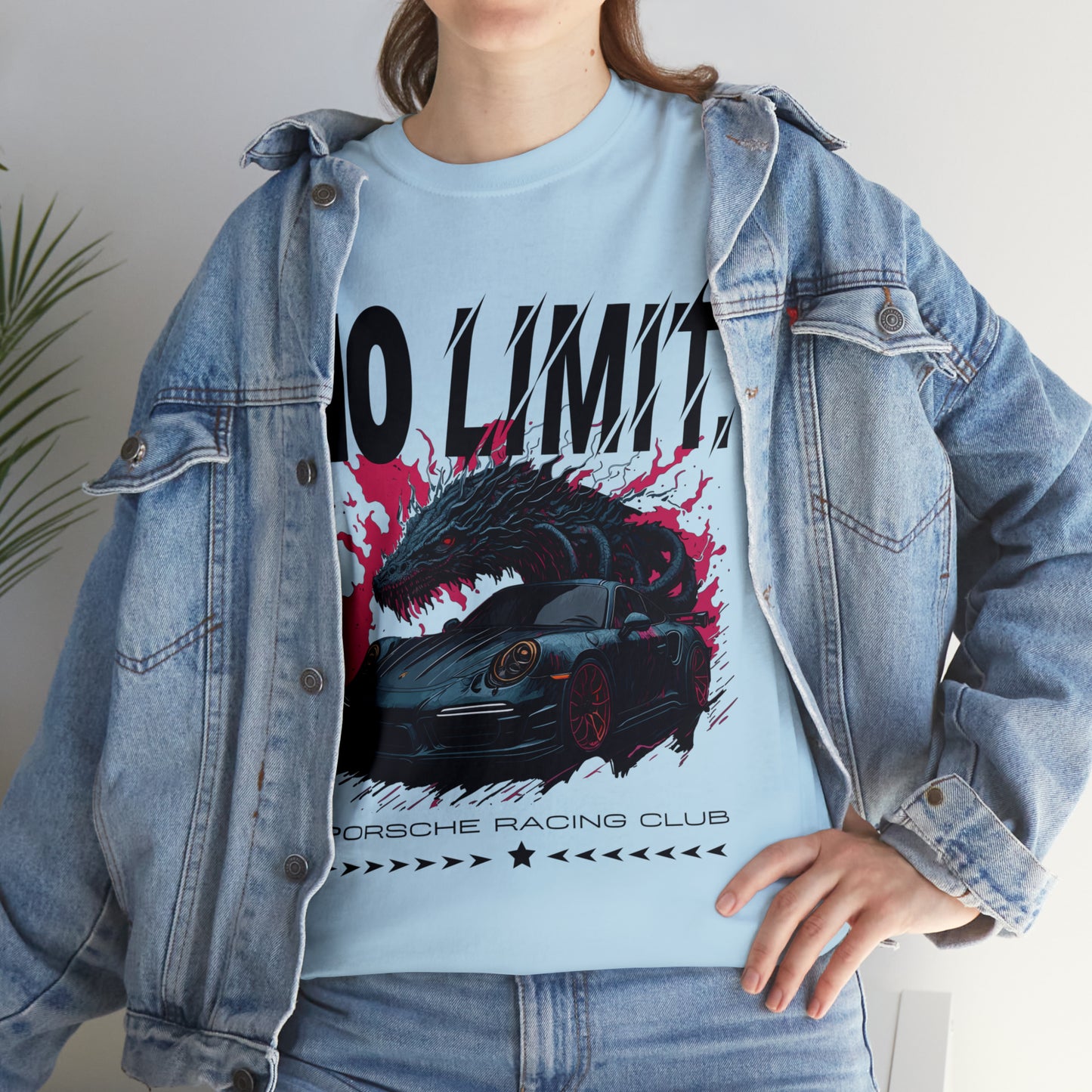 NO LIMIT Unisex Heavy Cotton Tee