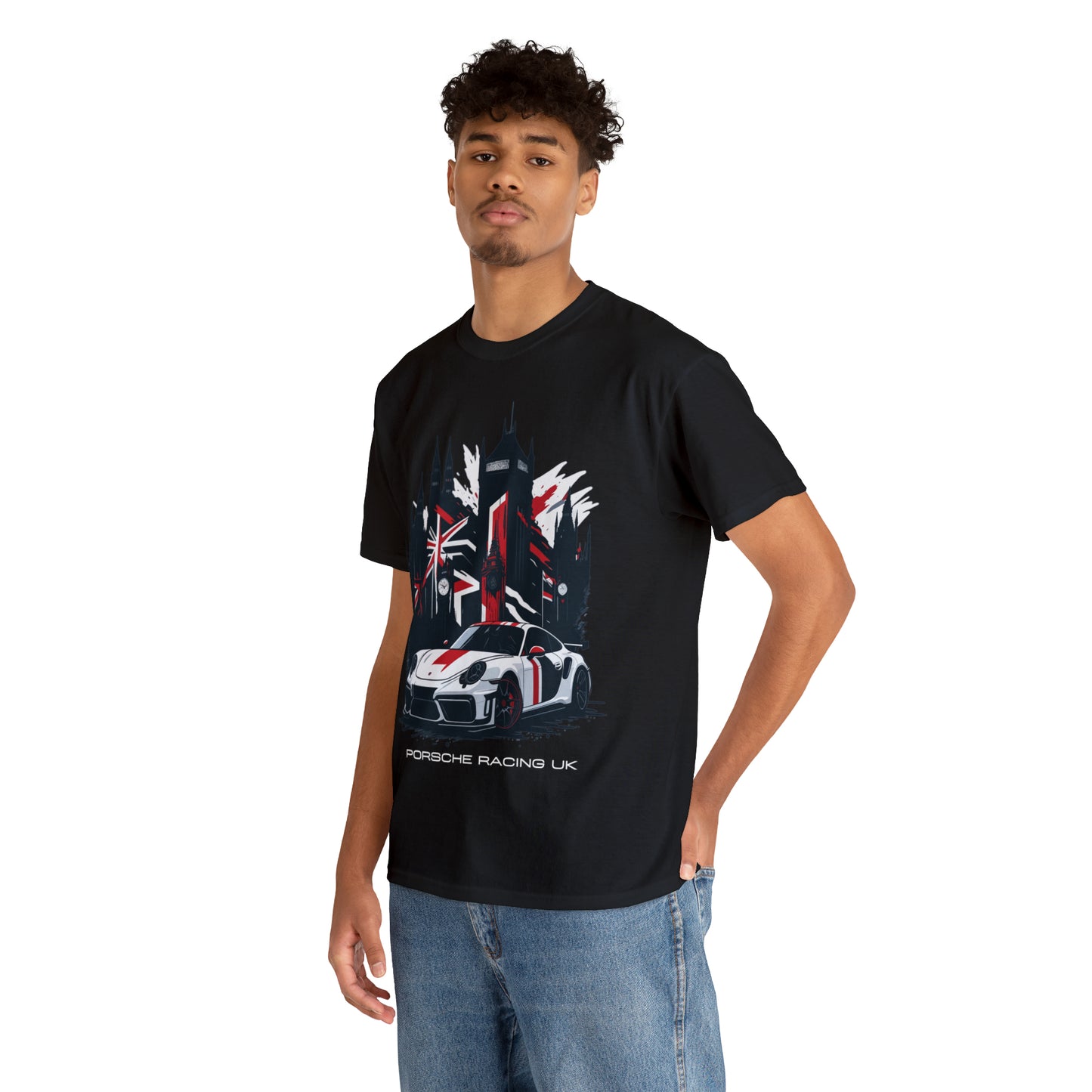 UK FLAG Unisex Heavy Cotton Tee