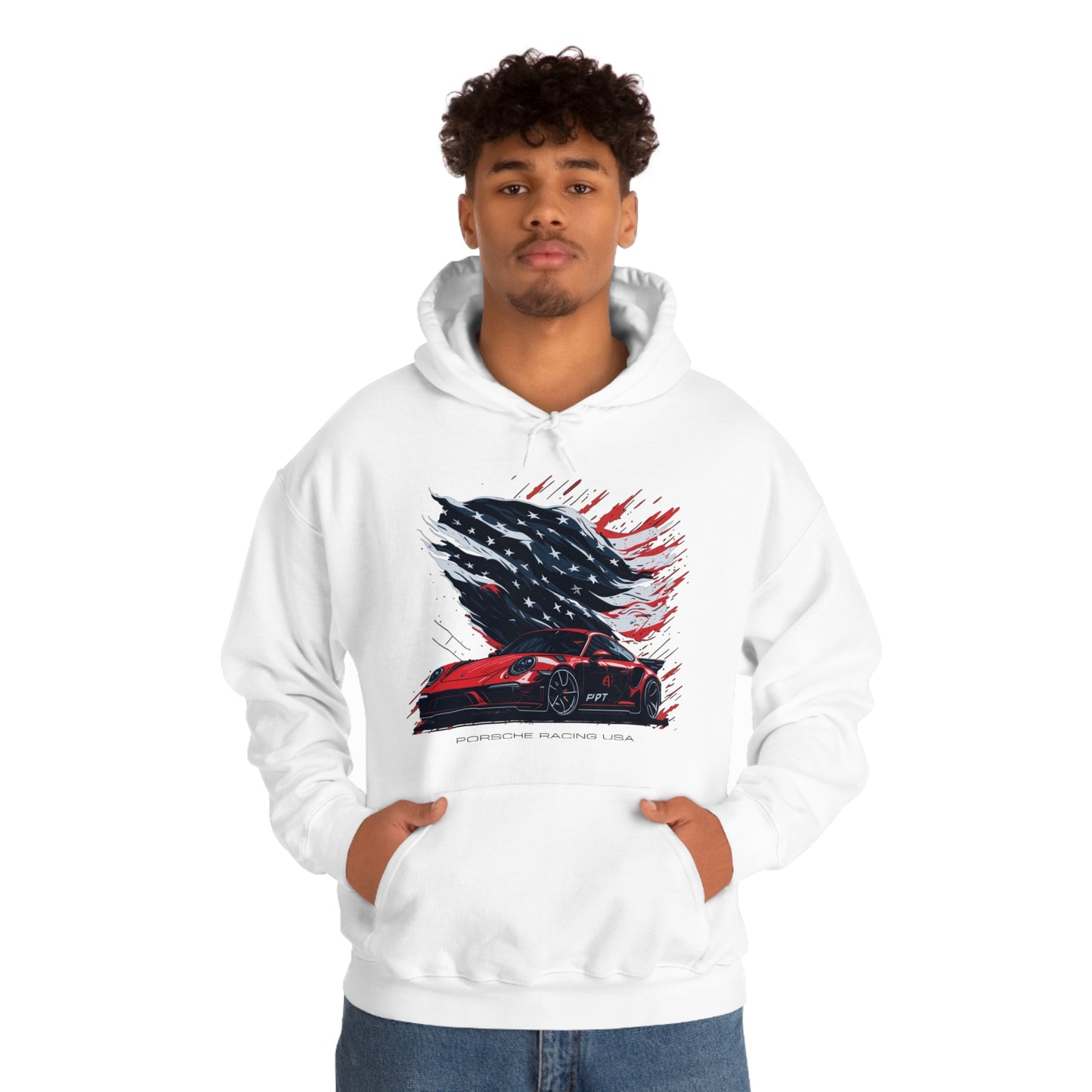 US FLAG Unisex Heavy Blend™ Hooded Sweatshirt