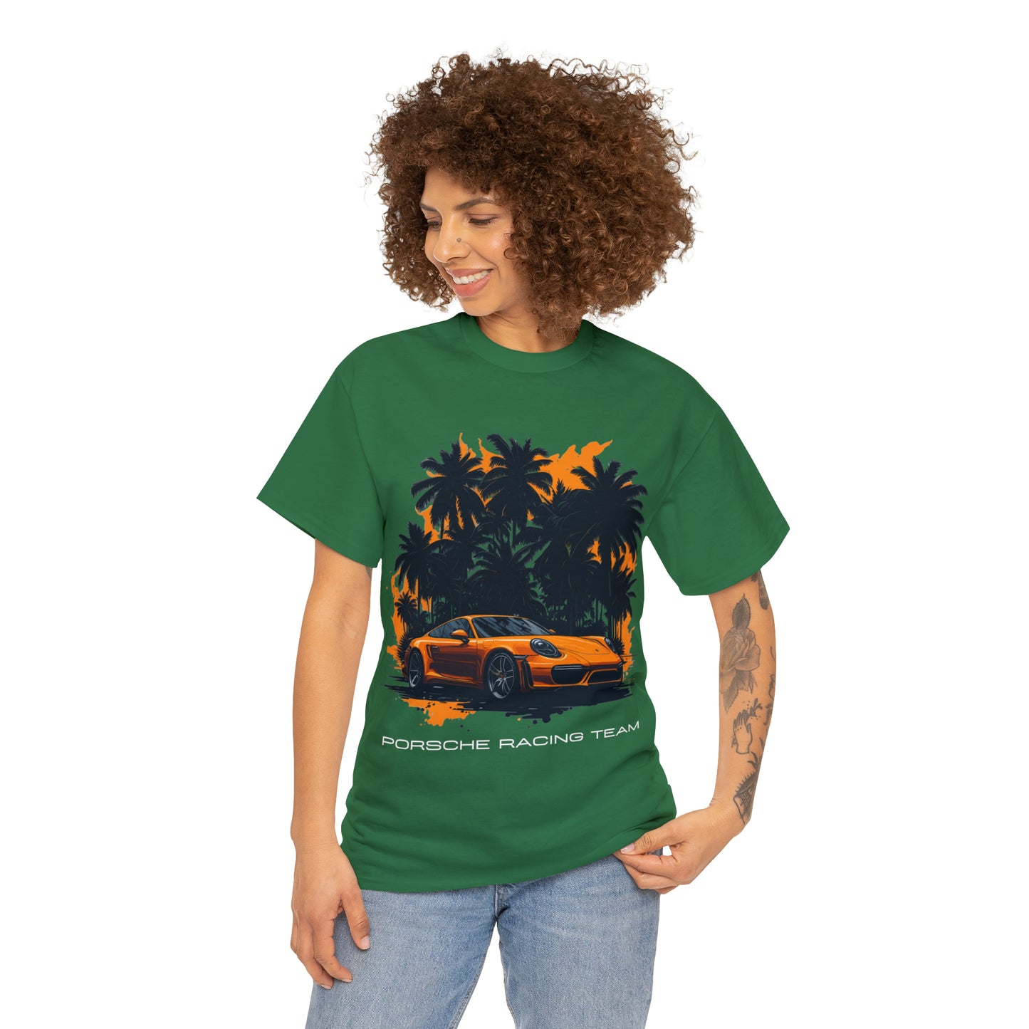 ORANGE PALMS Unisex Heavy Cotton Tee