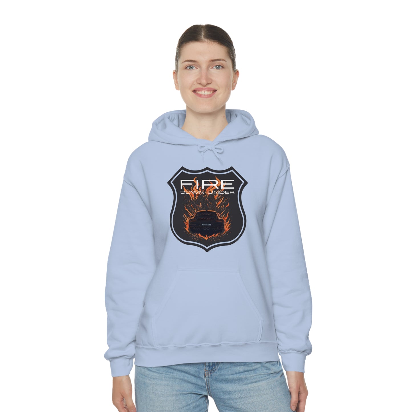 FIRE Unisex Heavy Blend™ Hooded Sweatshirt