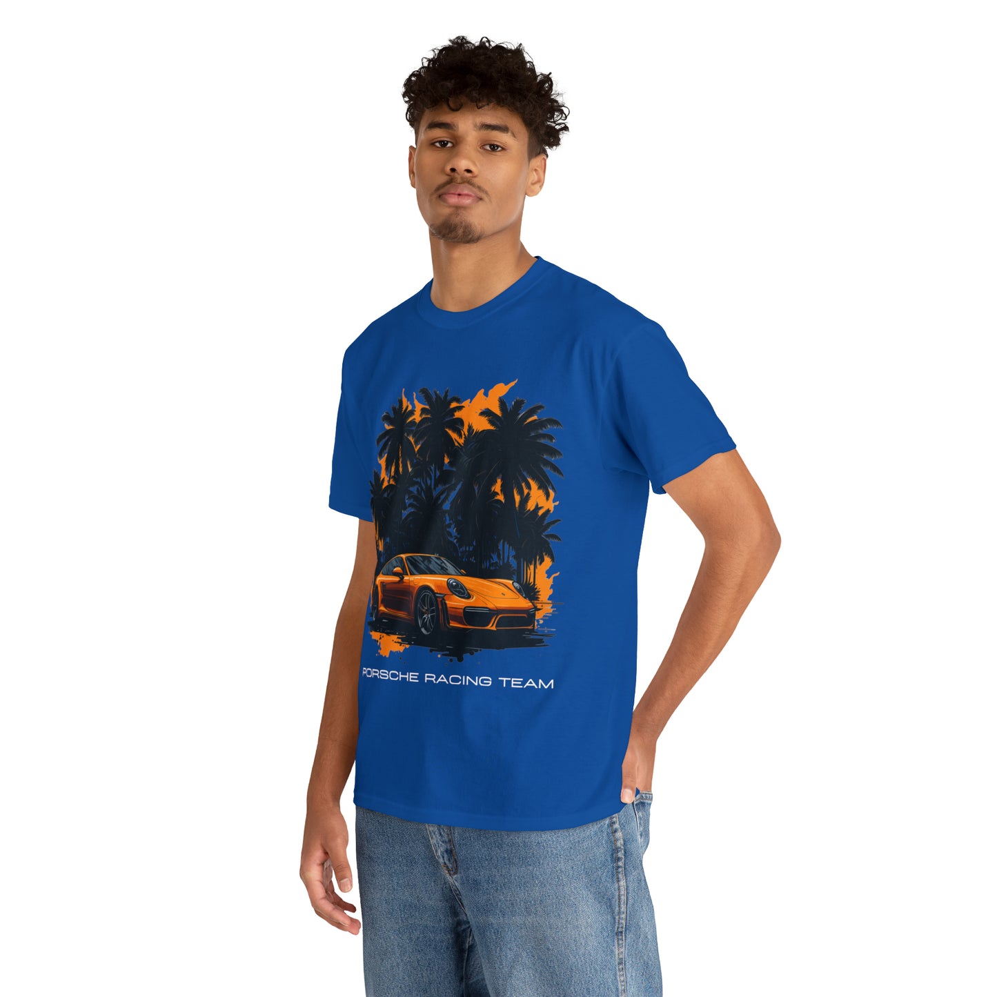 ORANGE PALMS Unisex Heavy Cotton Tee