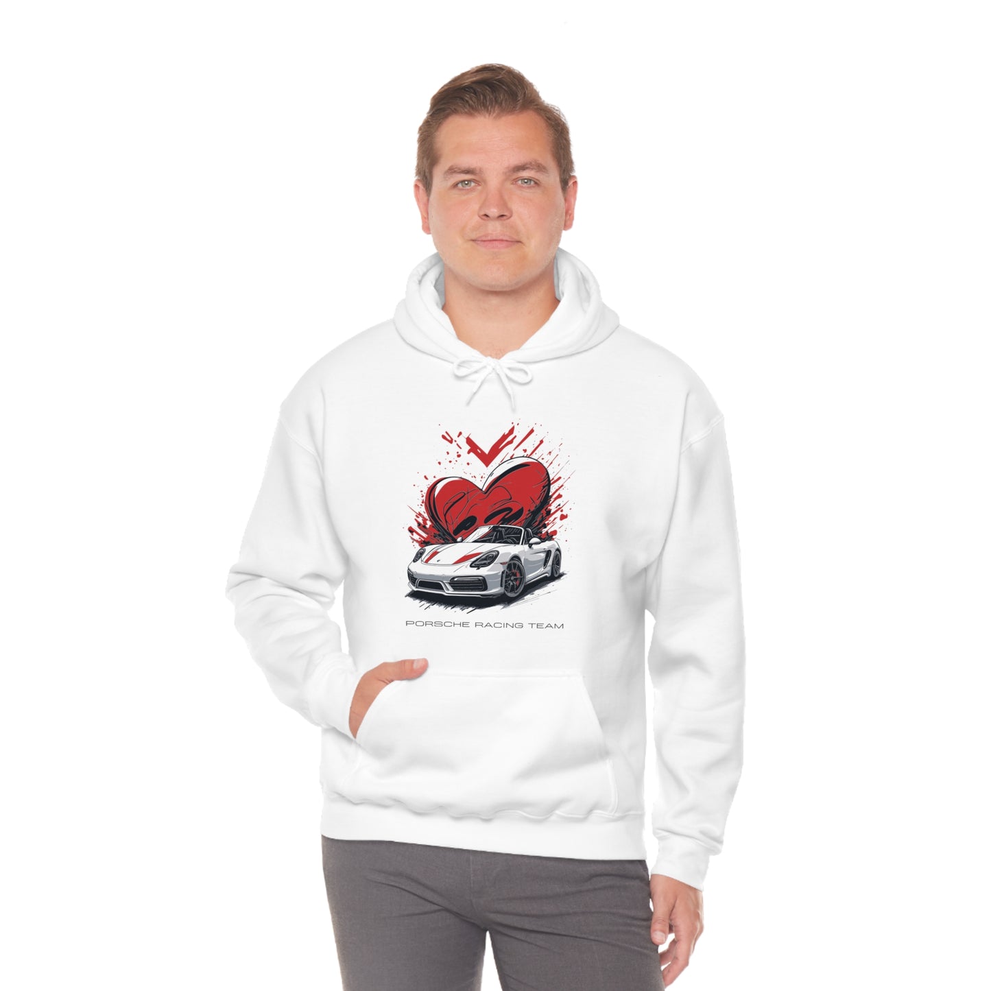 HEART Unisex Heavy Blend™ Hooded Sweatshirt