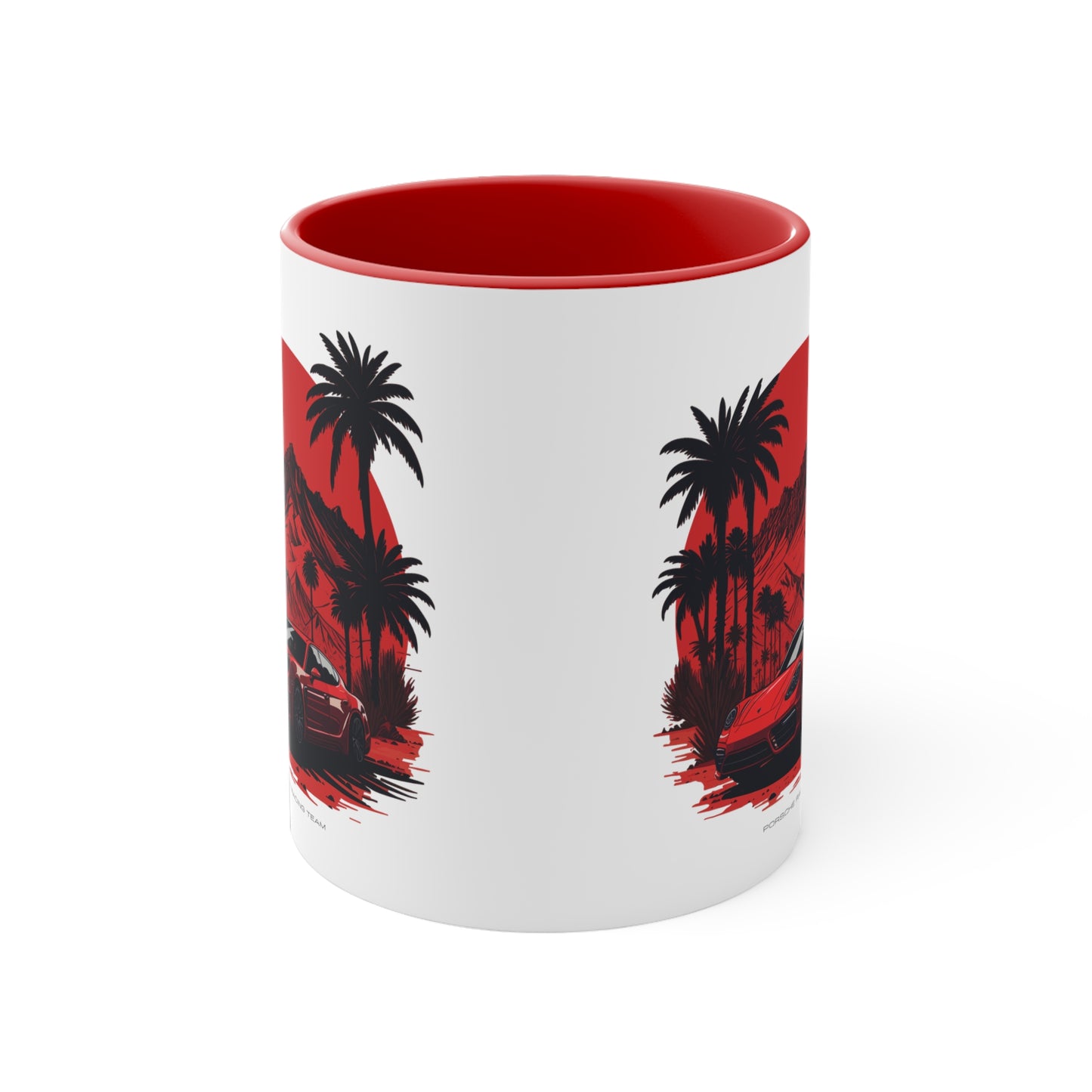 RED PALMS Accent Coffee Mug, 11oz