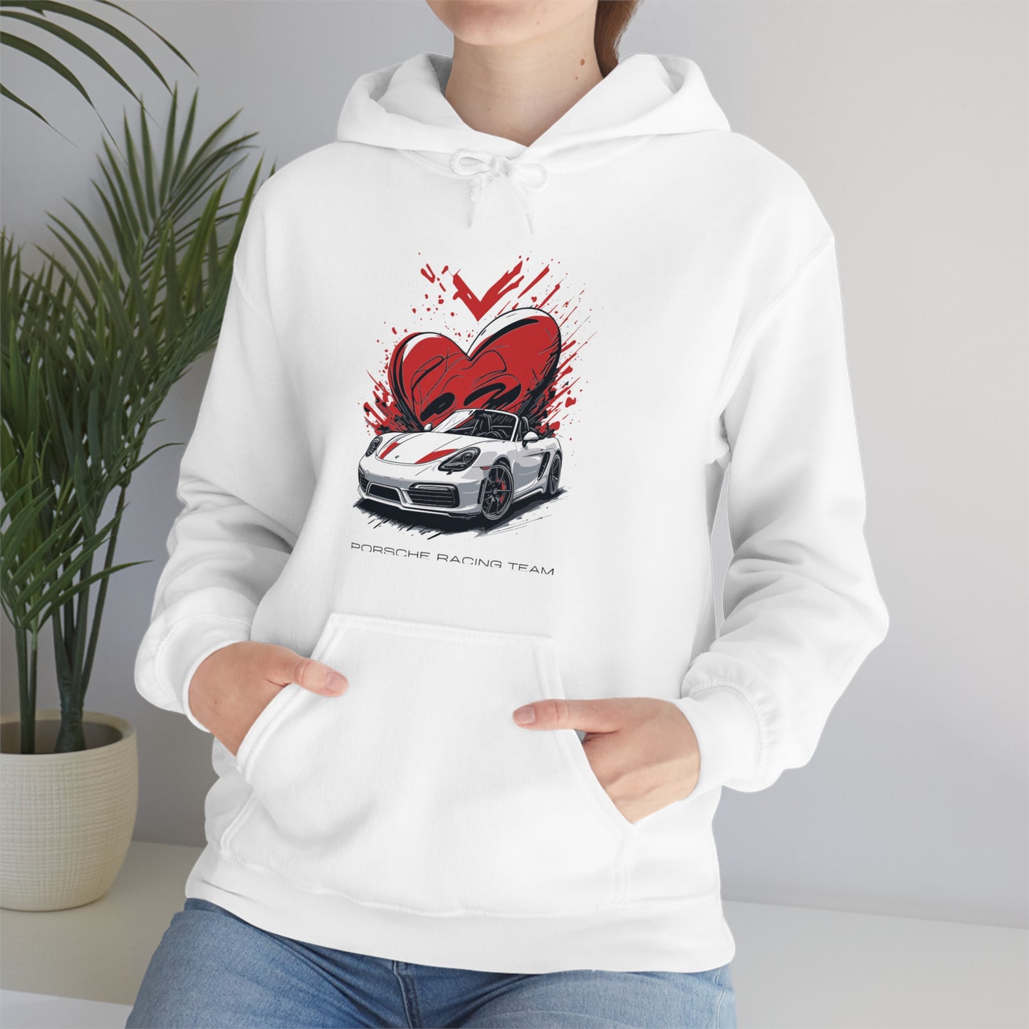 HEART Unisex Heavy Blend™ Hooded Sweatshirt