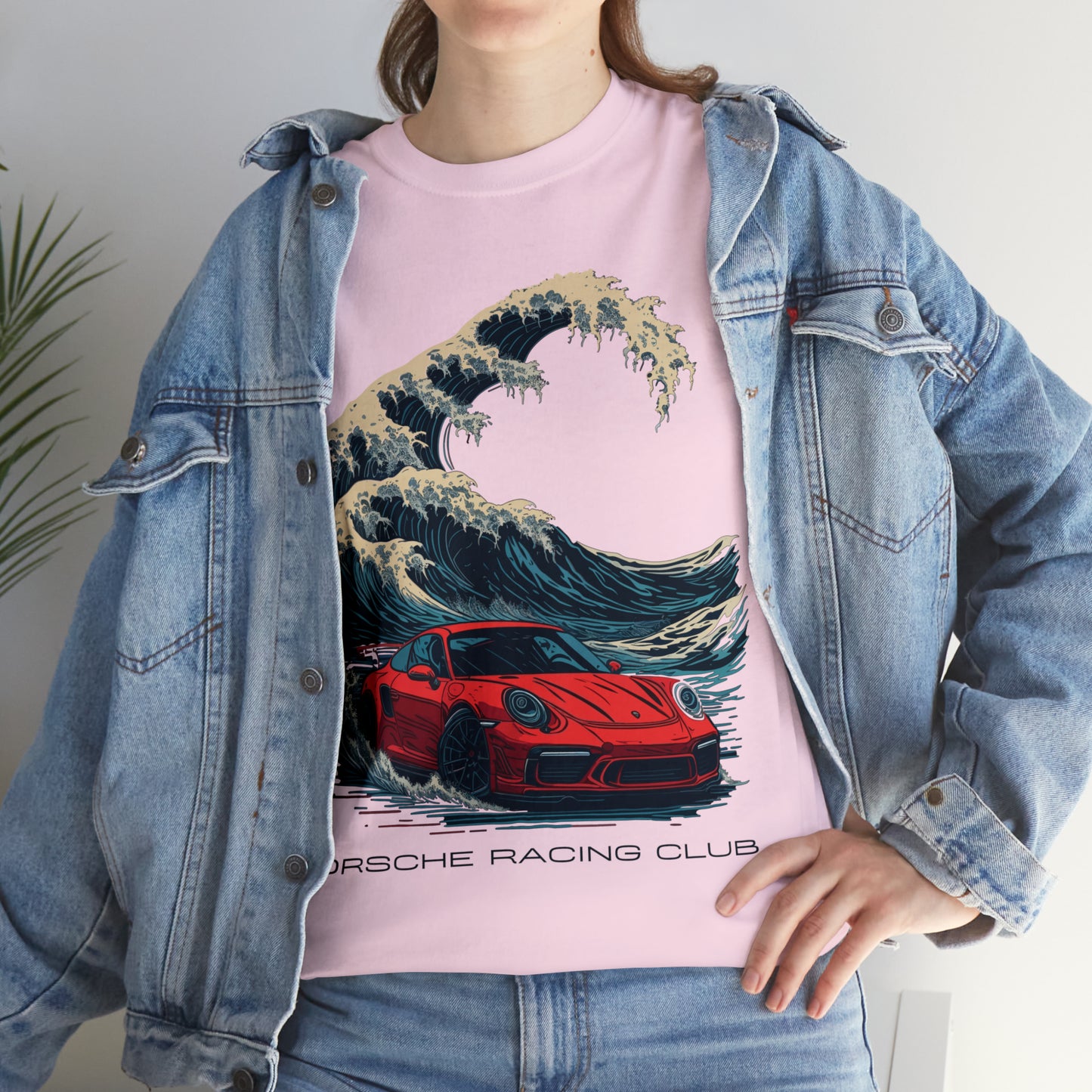 HOKUSAI WAVE Unisex Heavy Cotton Tee