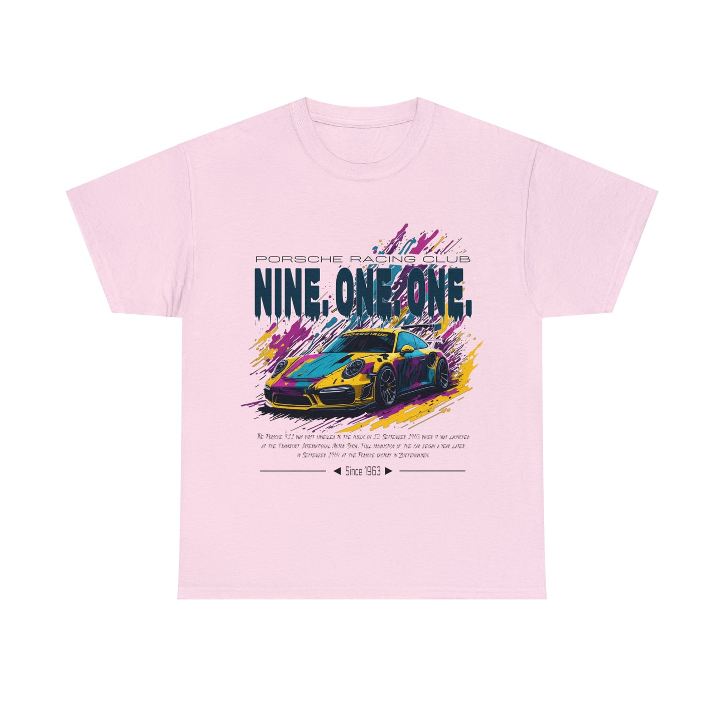 NINE ONE ONE Unisex Heavy Cotton Tee