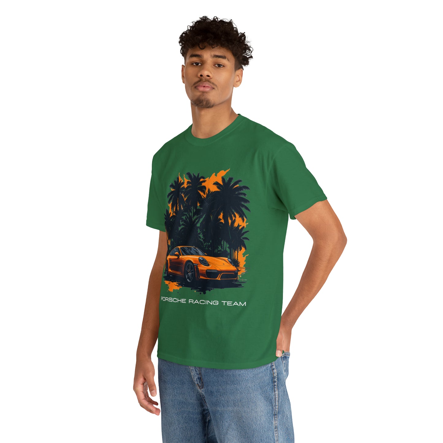 ORANGE PALMS Unisex Heavy Cotton Tee