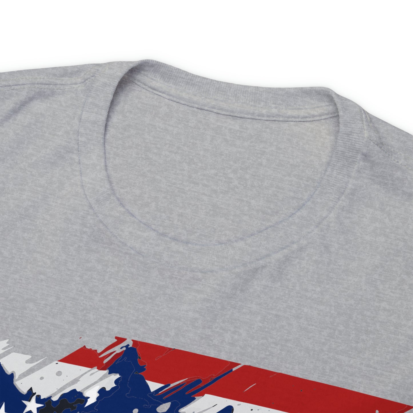 US FLAG RED Unisex Heavy Cotton Tee