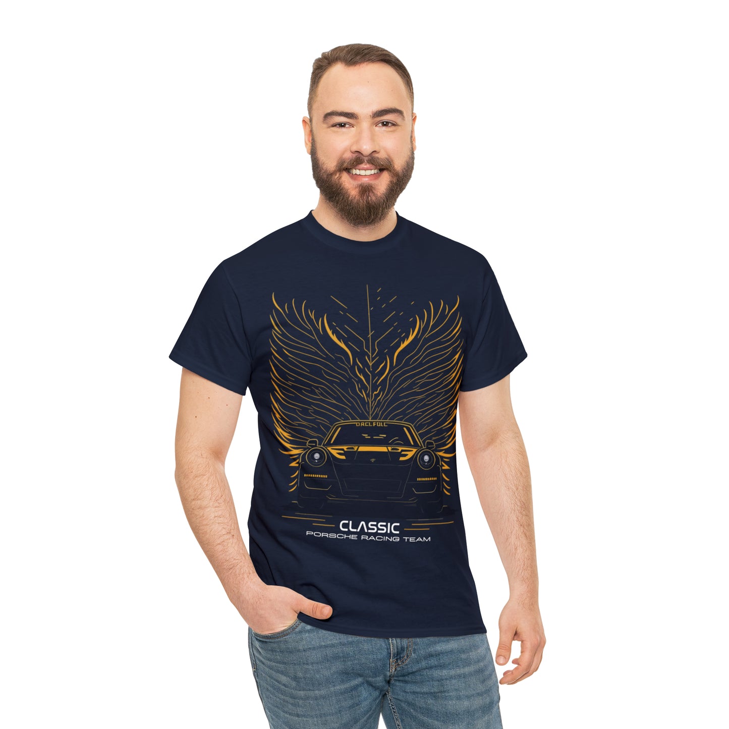 YELLOW WINGS Unisex Heavy Cotton Tee