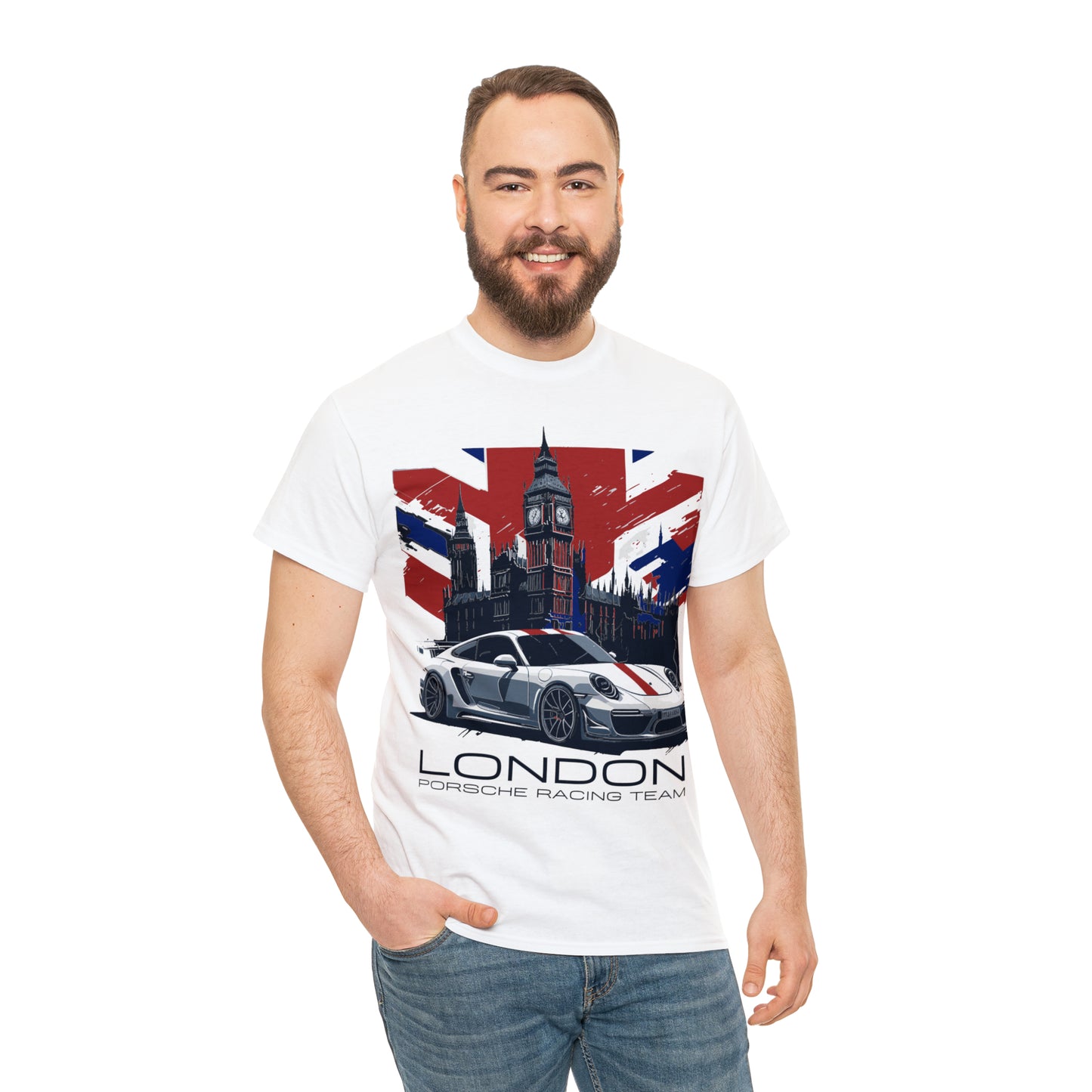 LONDON Unisex Heavy Cotton Tee