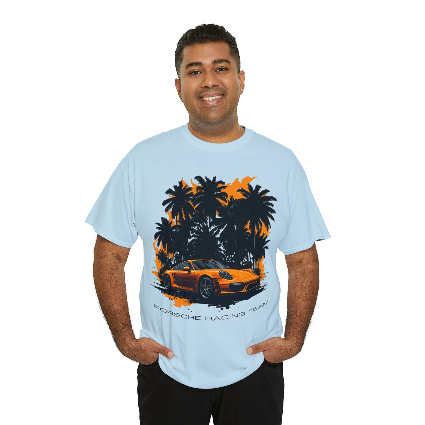 ORANGE PALMS Unisex Heavy Cotton Tee