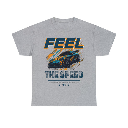 FEEL THE SPEED Unisex Heavy Cotton Tee