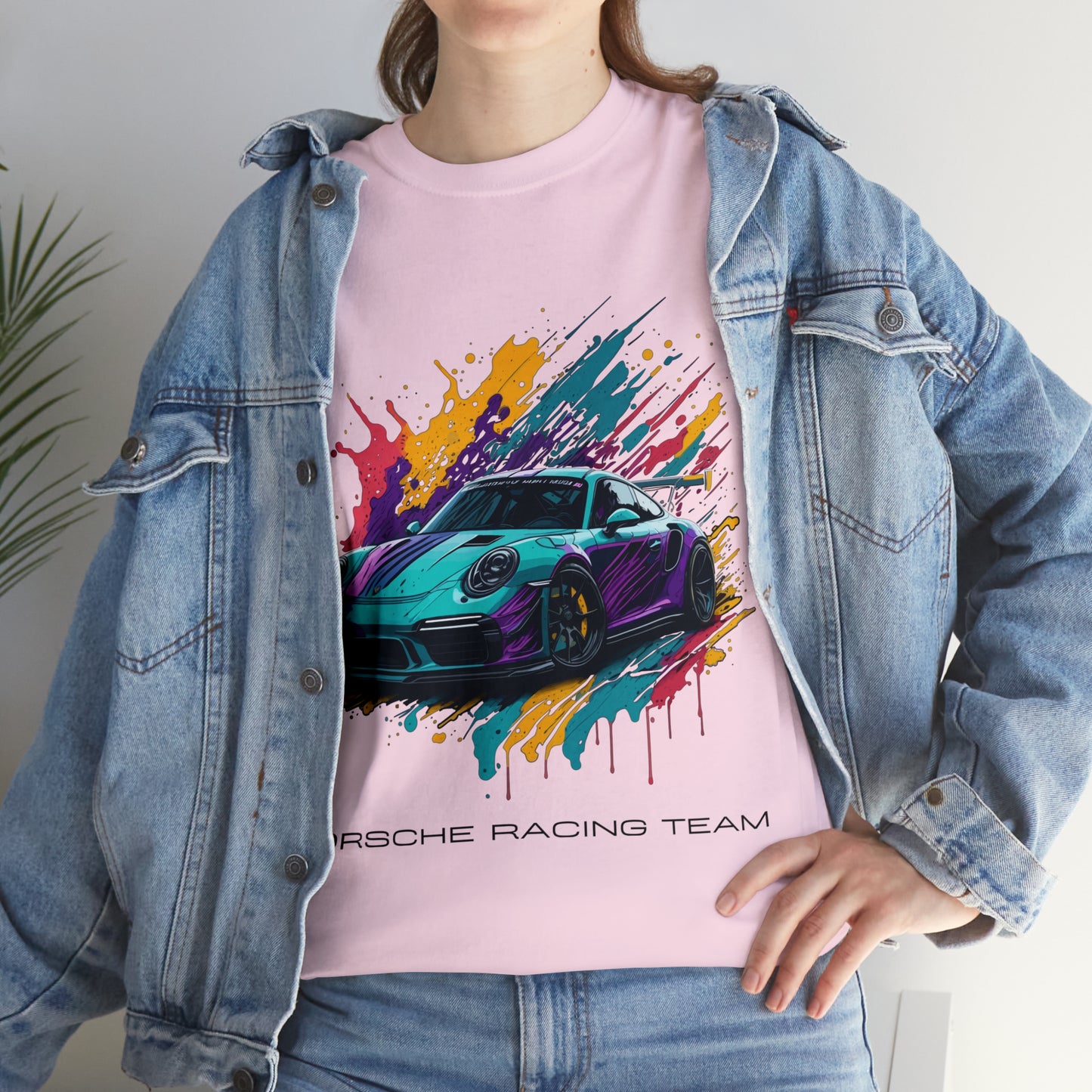 PORSCHE RACING 2 Unisex Heavy Cotton Tee