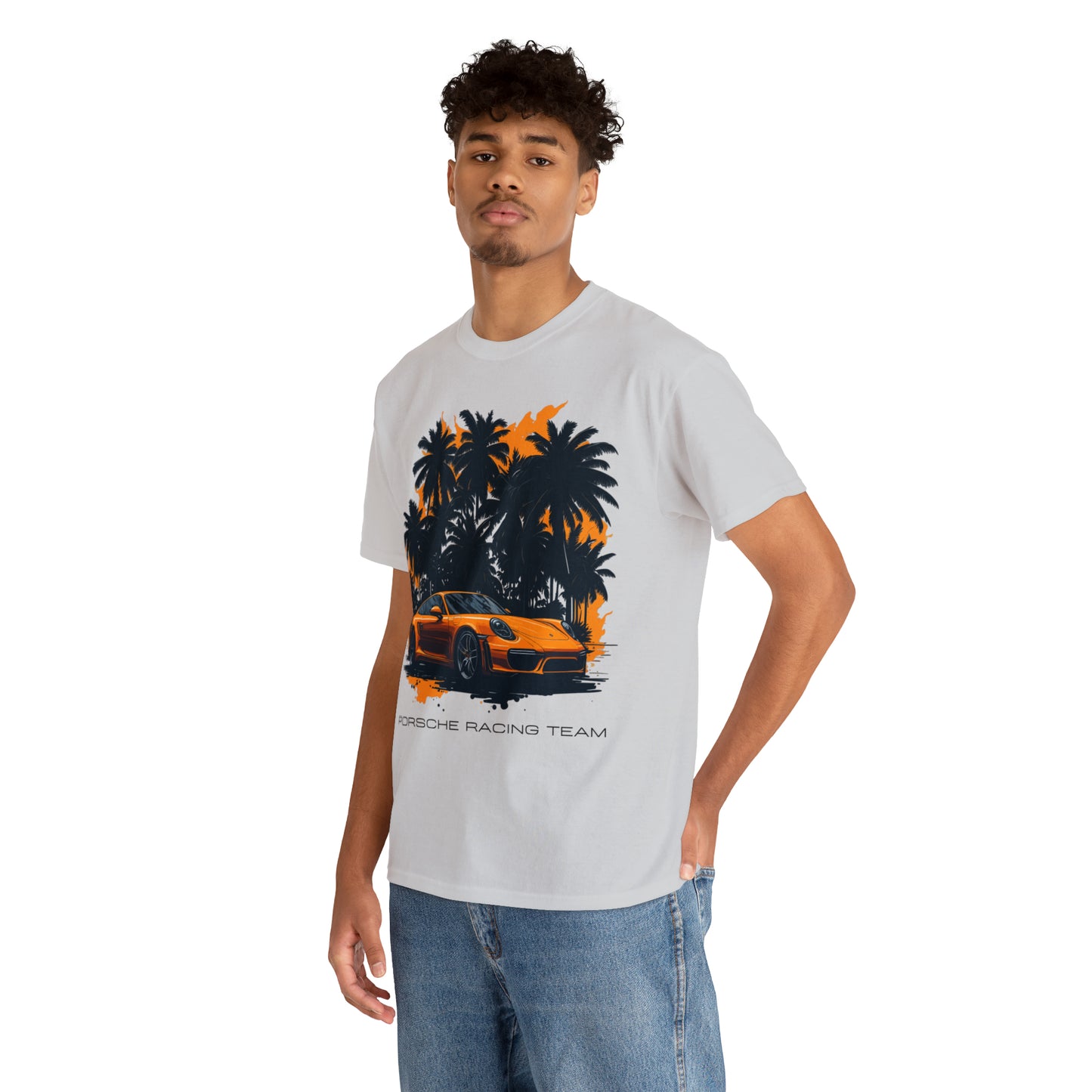 ORANGE PALMS Unisex Heavy Cotton Tee