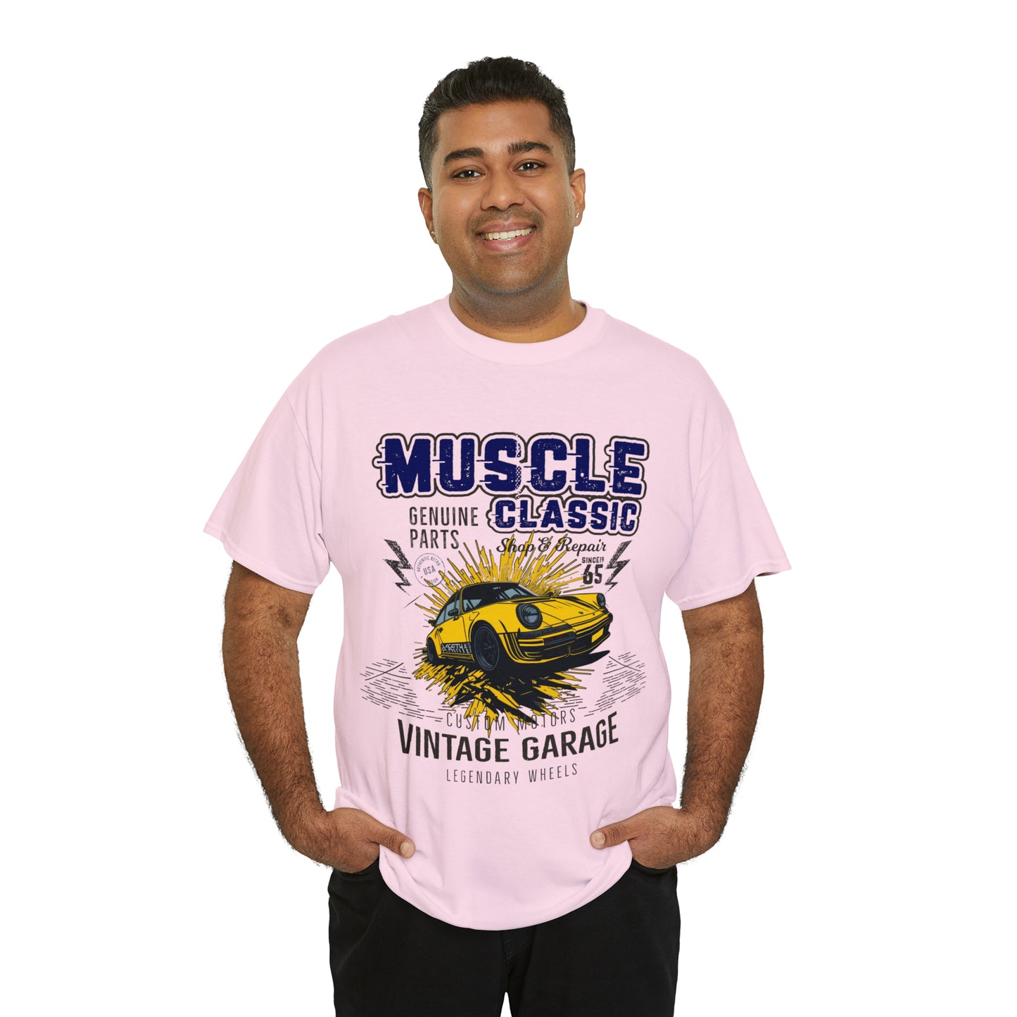 MUSCLE CLASSIC Unisex Heavy Cotton Tee