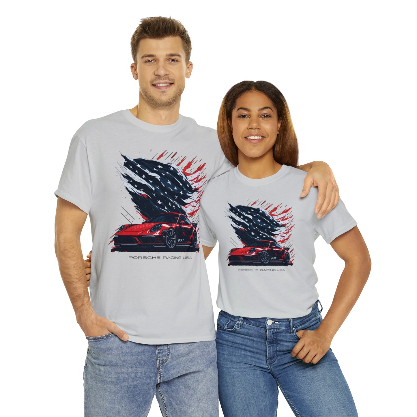 PR USA Unisex Heavy Cotton Tee