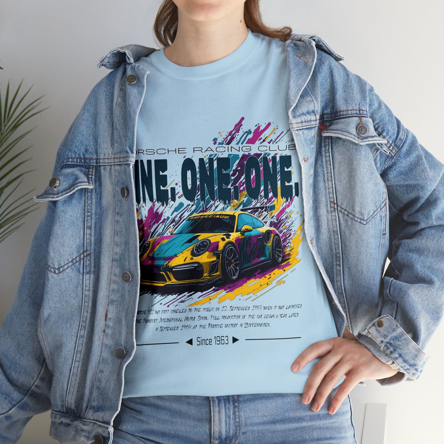 NINE ONE ONE Unisex Heavy Cotton Tee