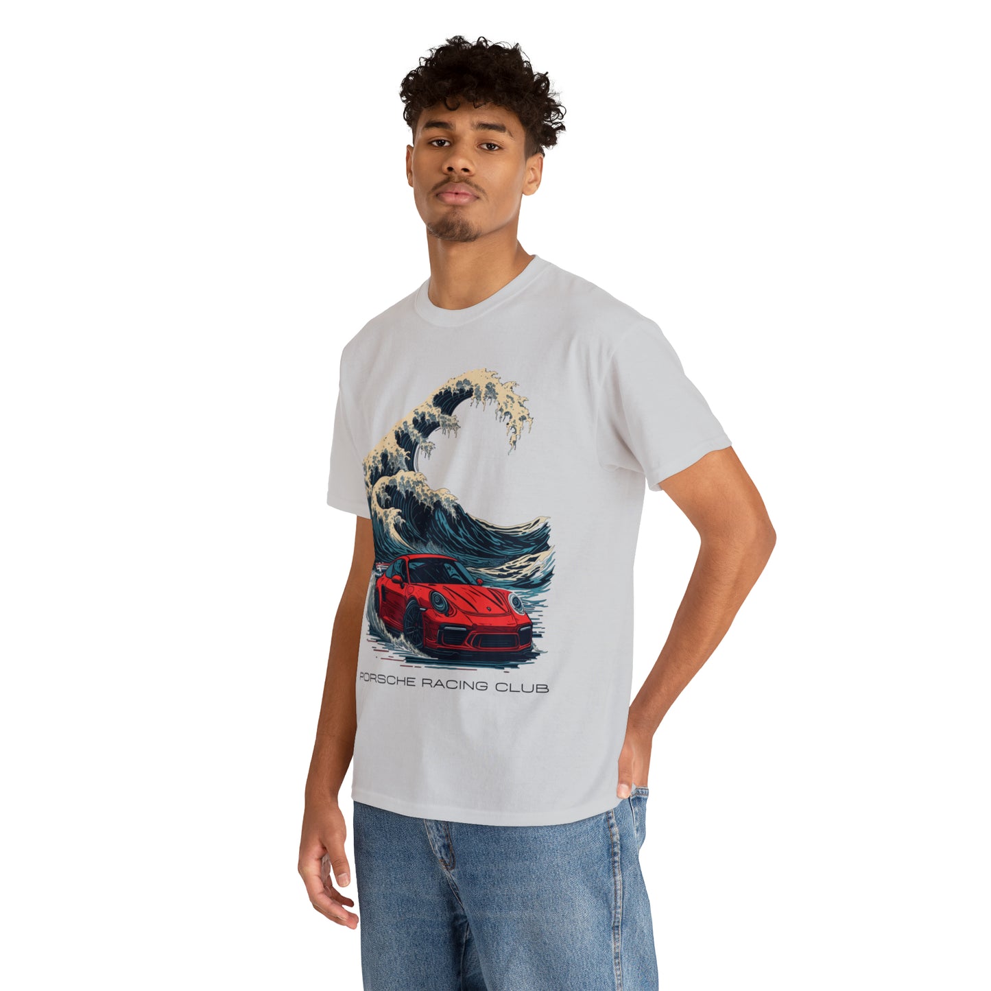 HOKUSAI WAVE Unisex Heavy Cotton Tee