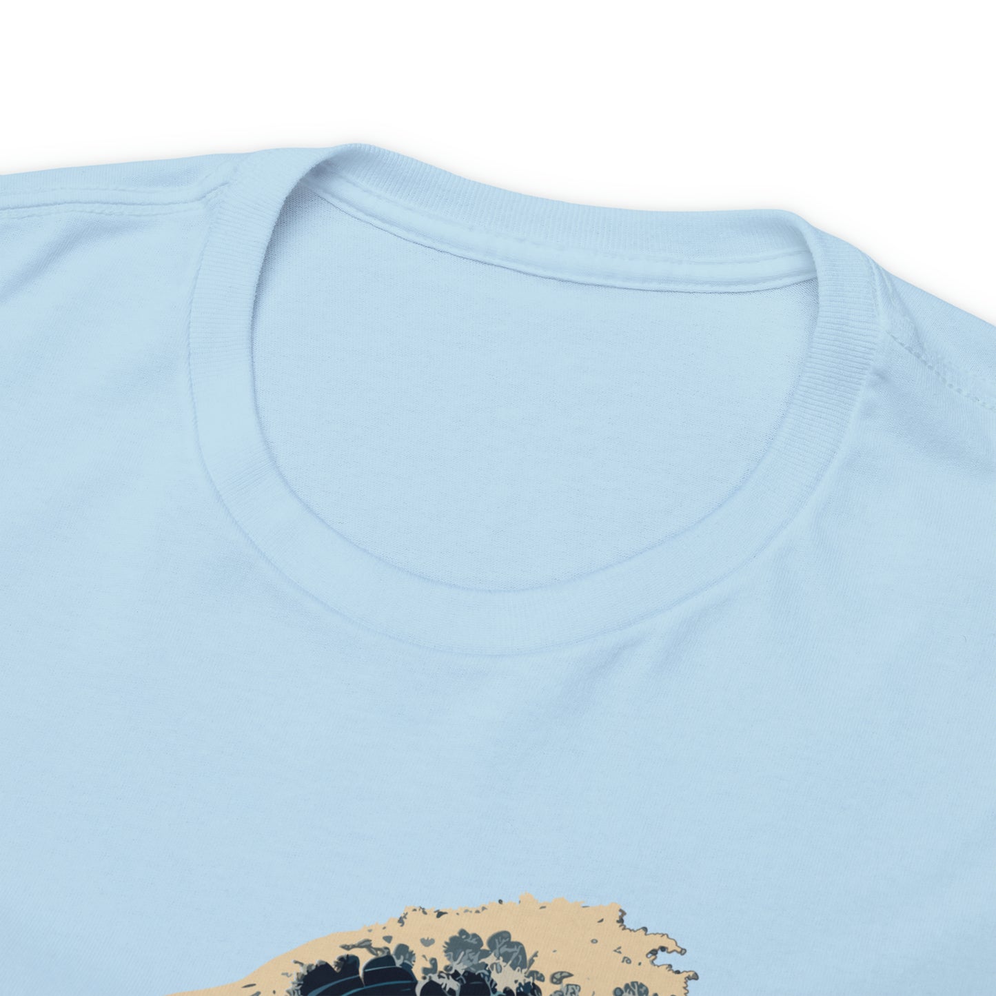 HOKUSAI WAVE Unisex Heavy Cotton Tee