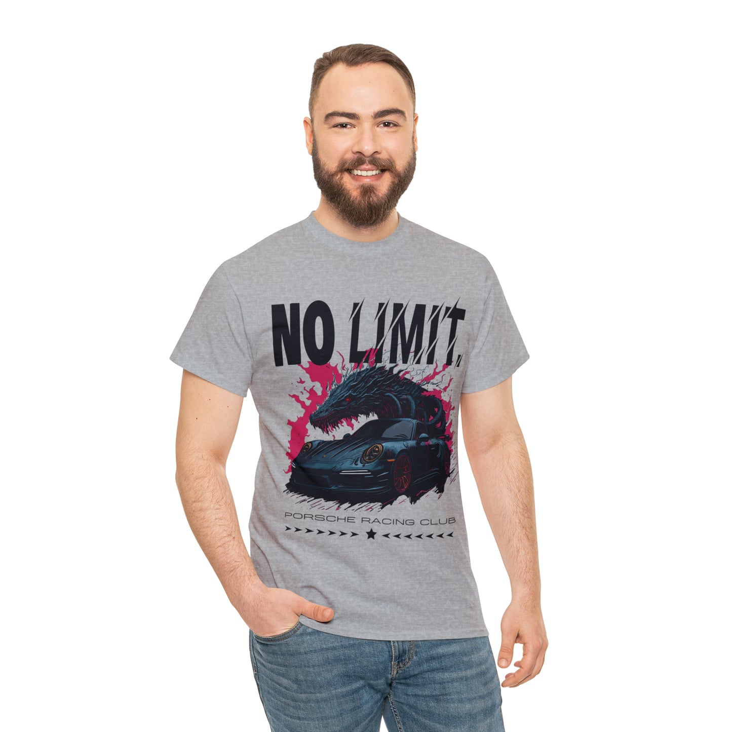 NO LIMIT Unisex Heavy Cotton Tee