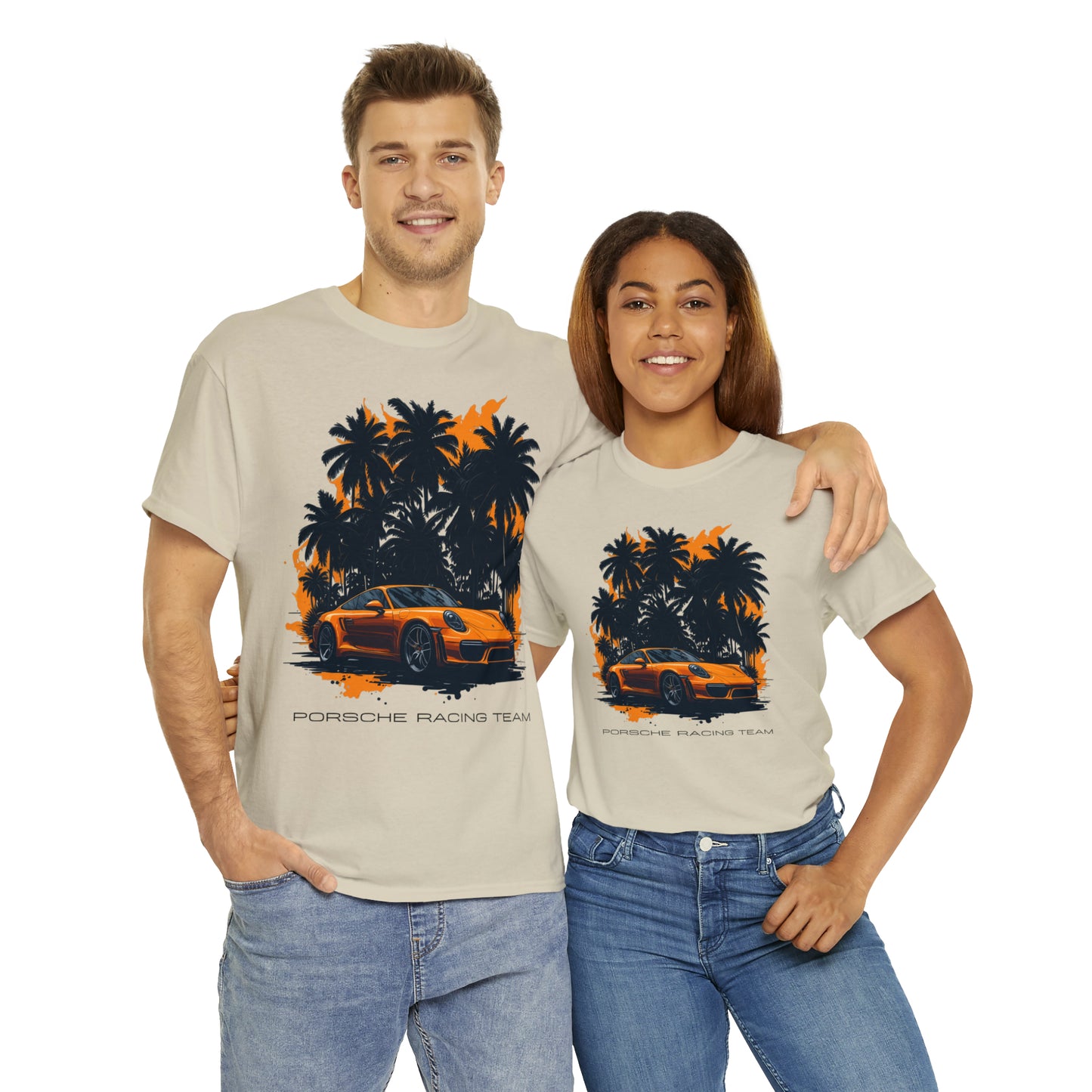 ORANGE PALMS Unisex Heavy Cotton Tee