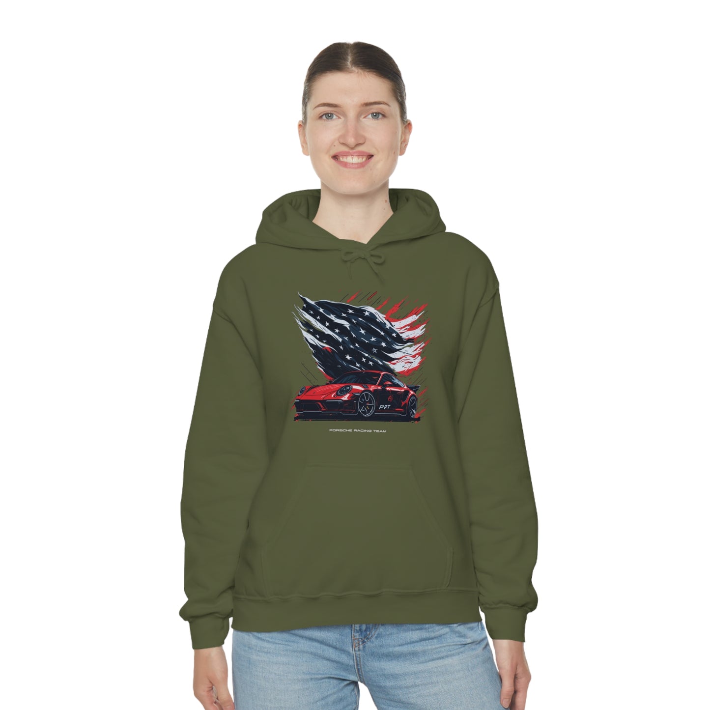 US FLAG Unisex Heavy Blend™ Hooded Sweatshirt