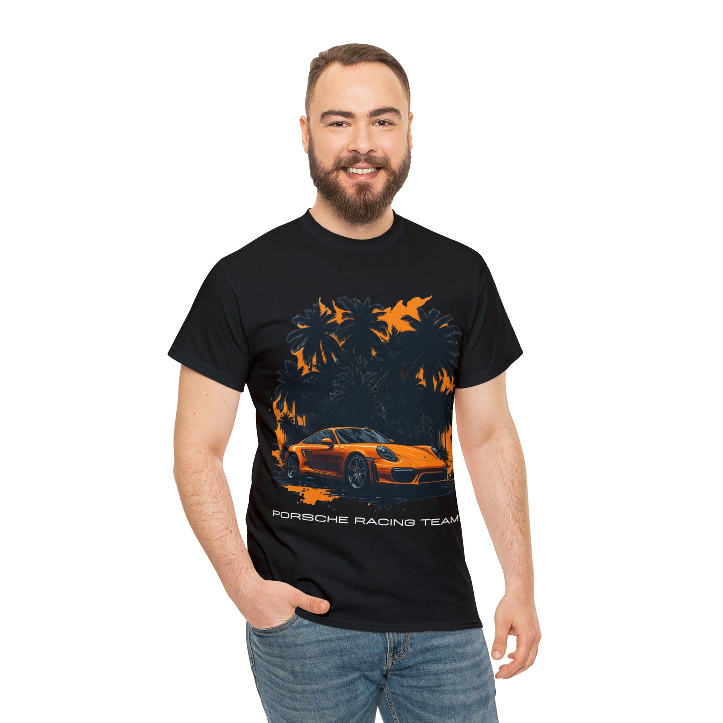 ORANGE PALMS Unisex Heavy Cotton Tee