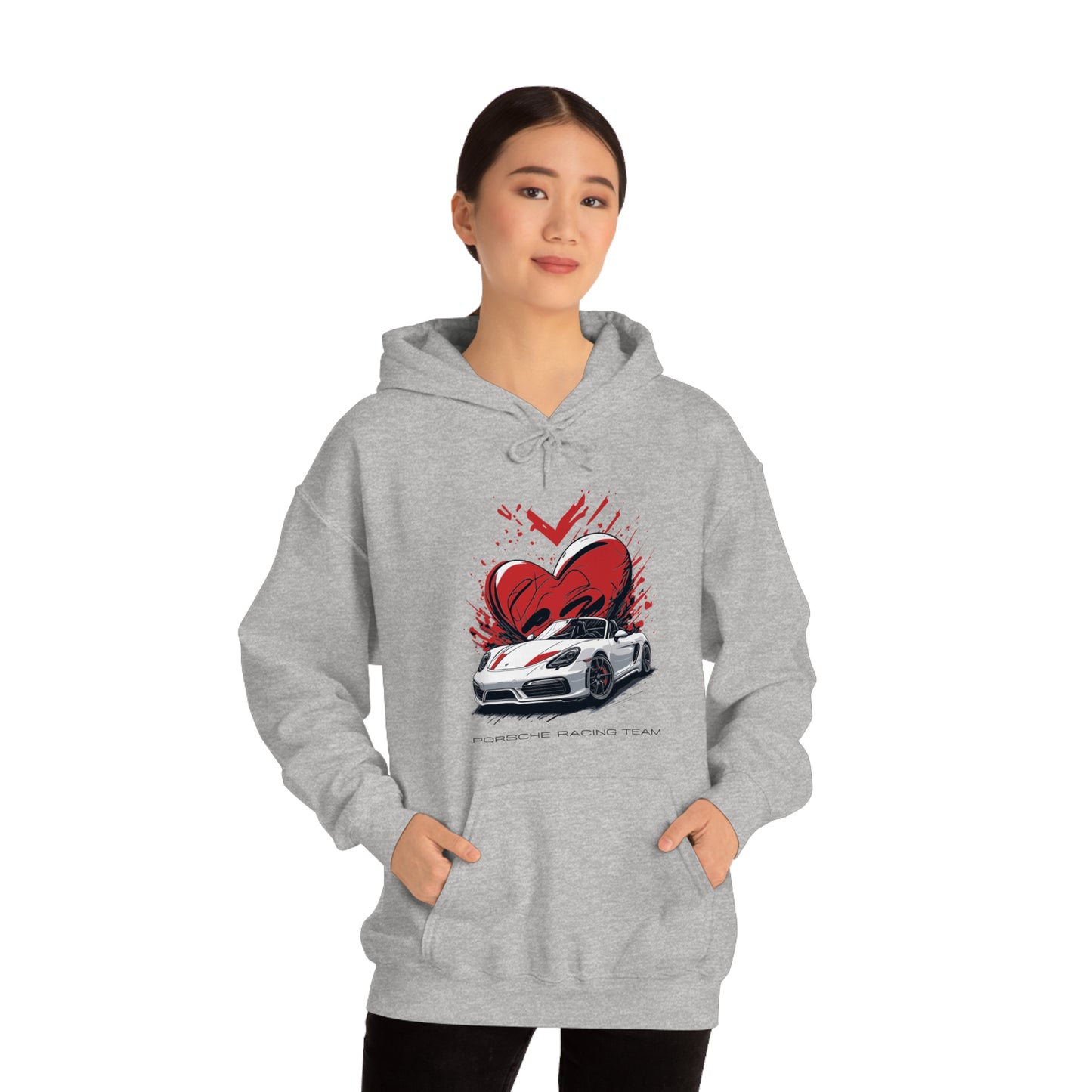 HEART Unisex Heavy Blend™ Hooded Sweatshirt