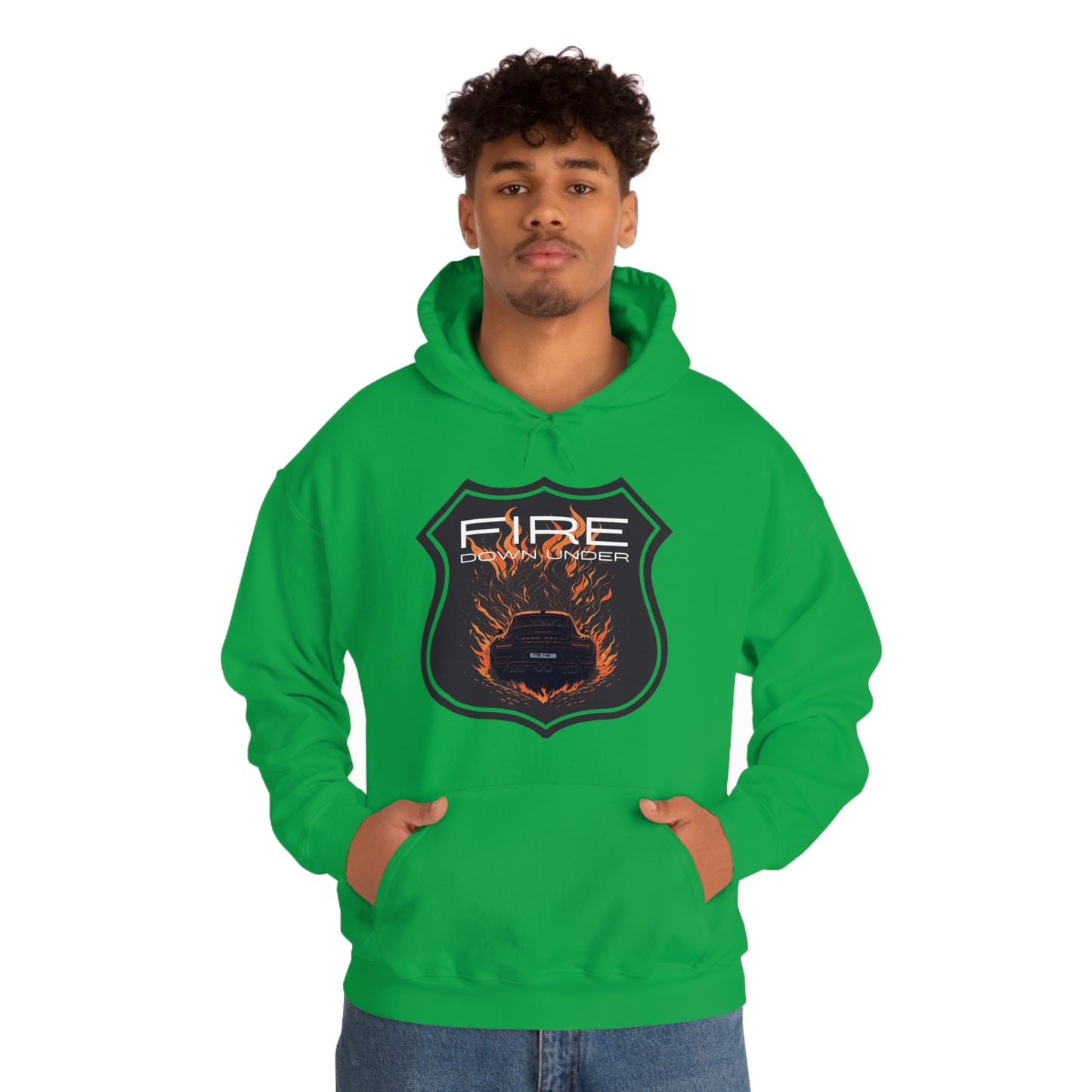 FIRE Unisex Heavy Blend™ Hooded Sweatshirt