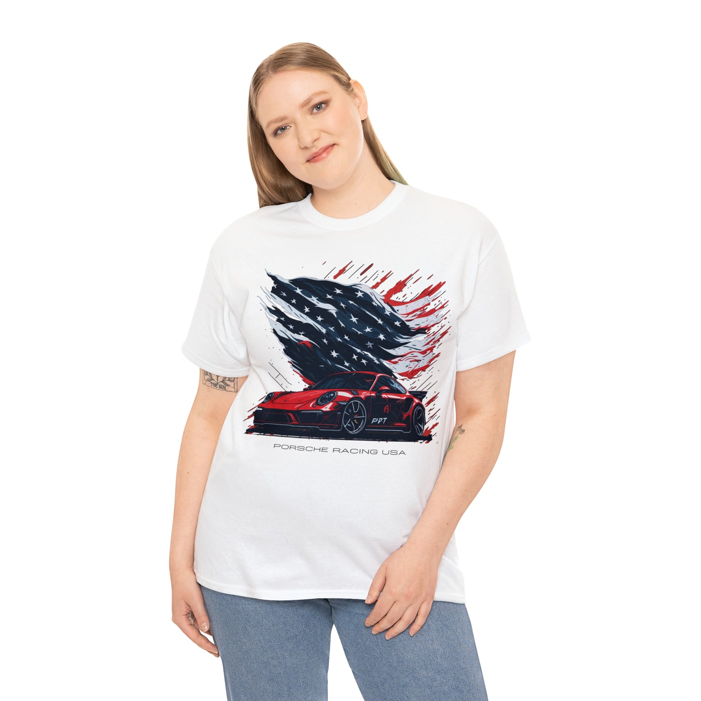 PR USA Unisex Heavy Cotton Tee