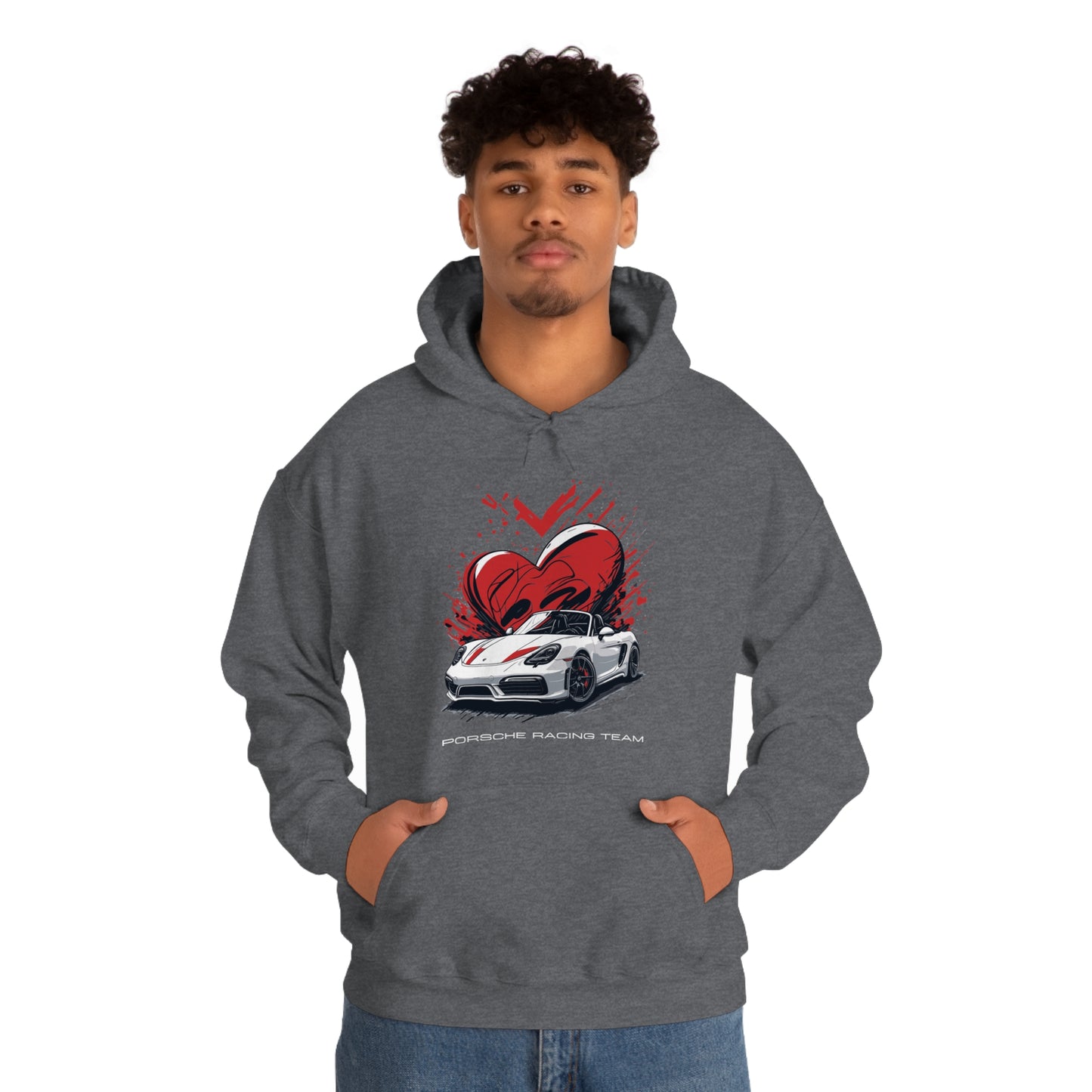 HEART Unisex Heavy Blend™ Hooded Sweatshirt